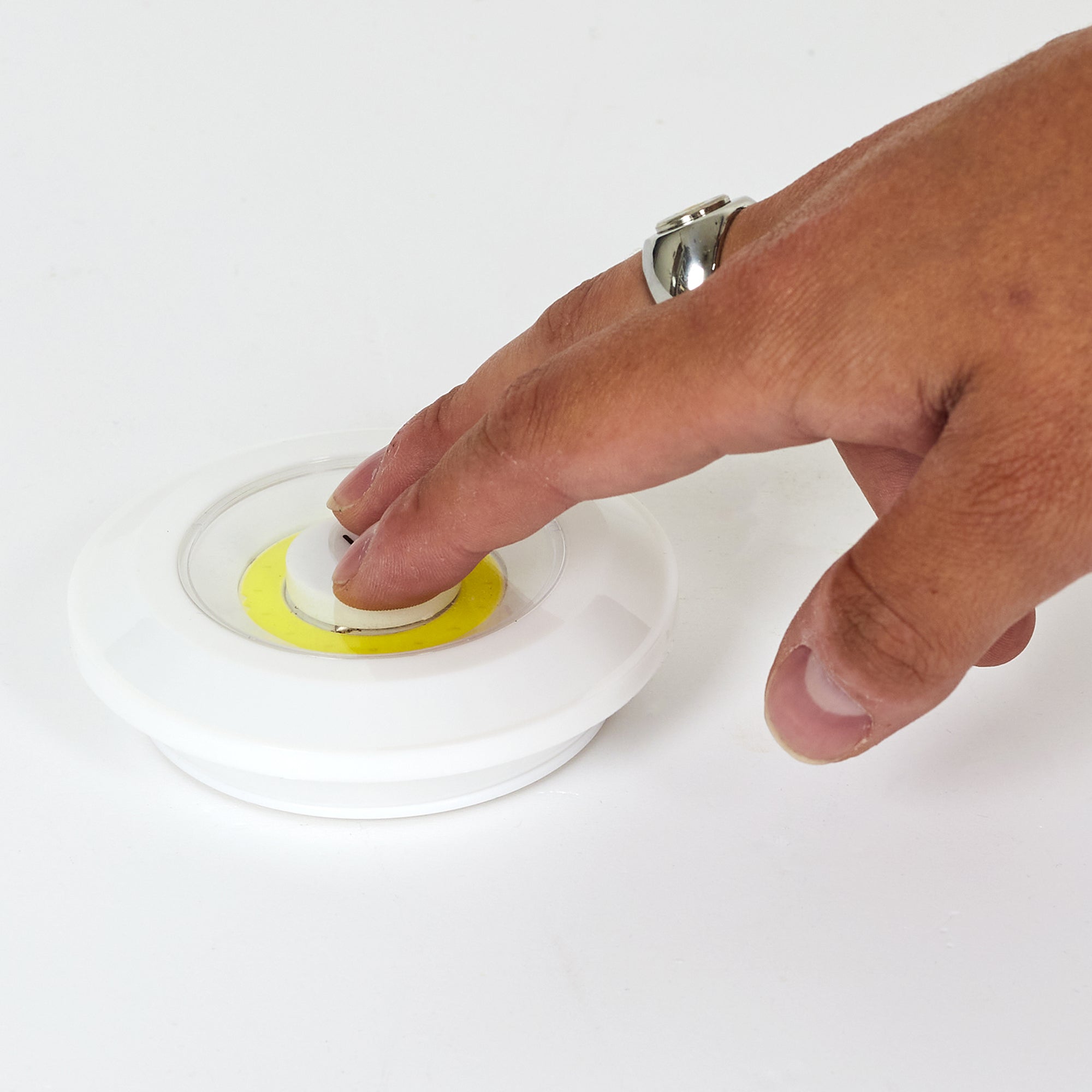LAMPE LED COB A PRESSION X2 AVEC TELECOMMANDE