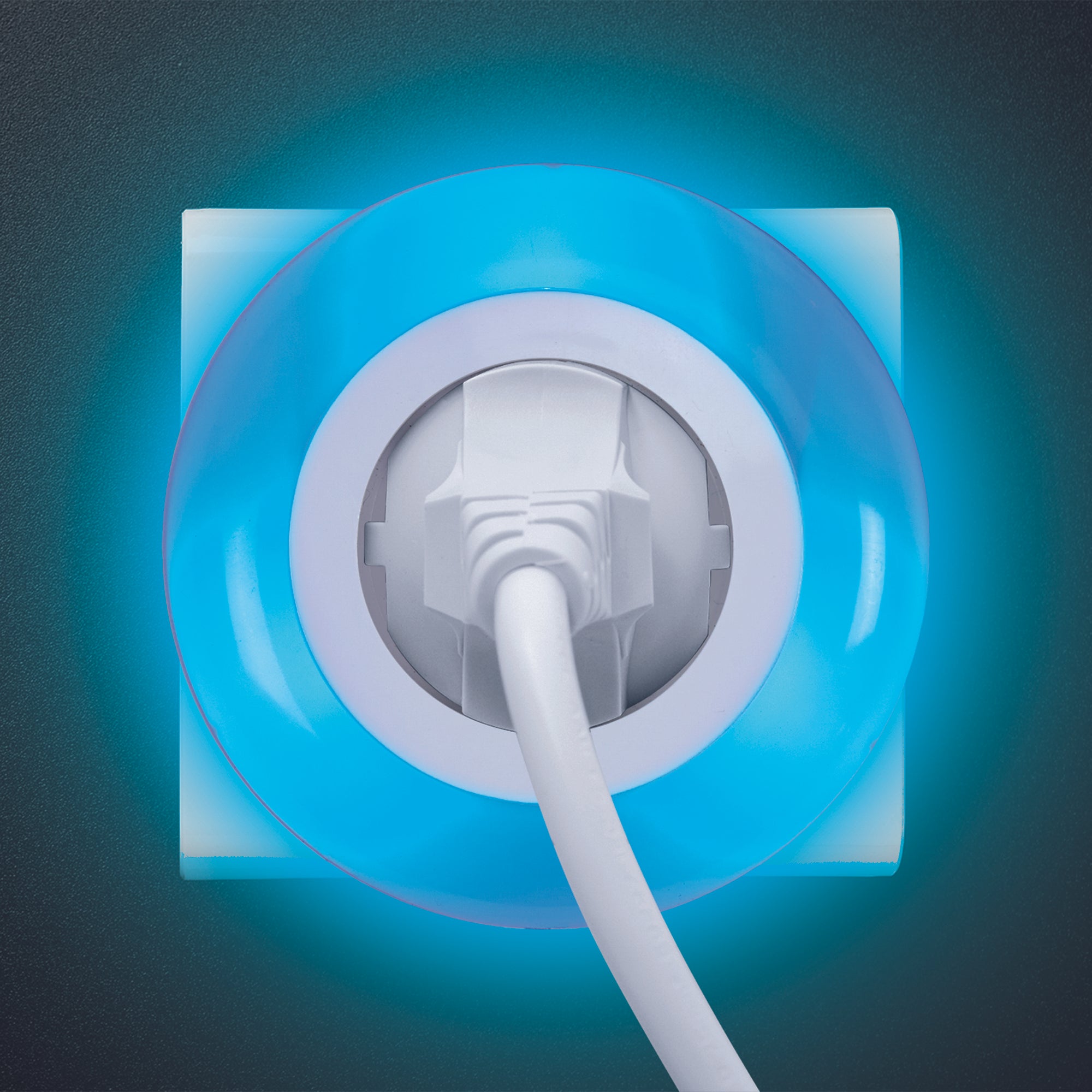 VEILLEUSE BLANC BLEU VERT DETECTEUR LUMIERE