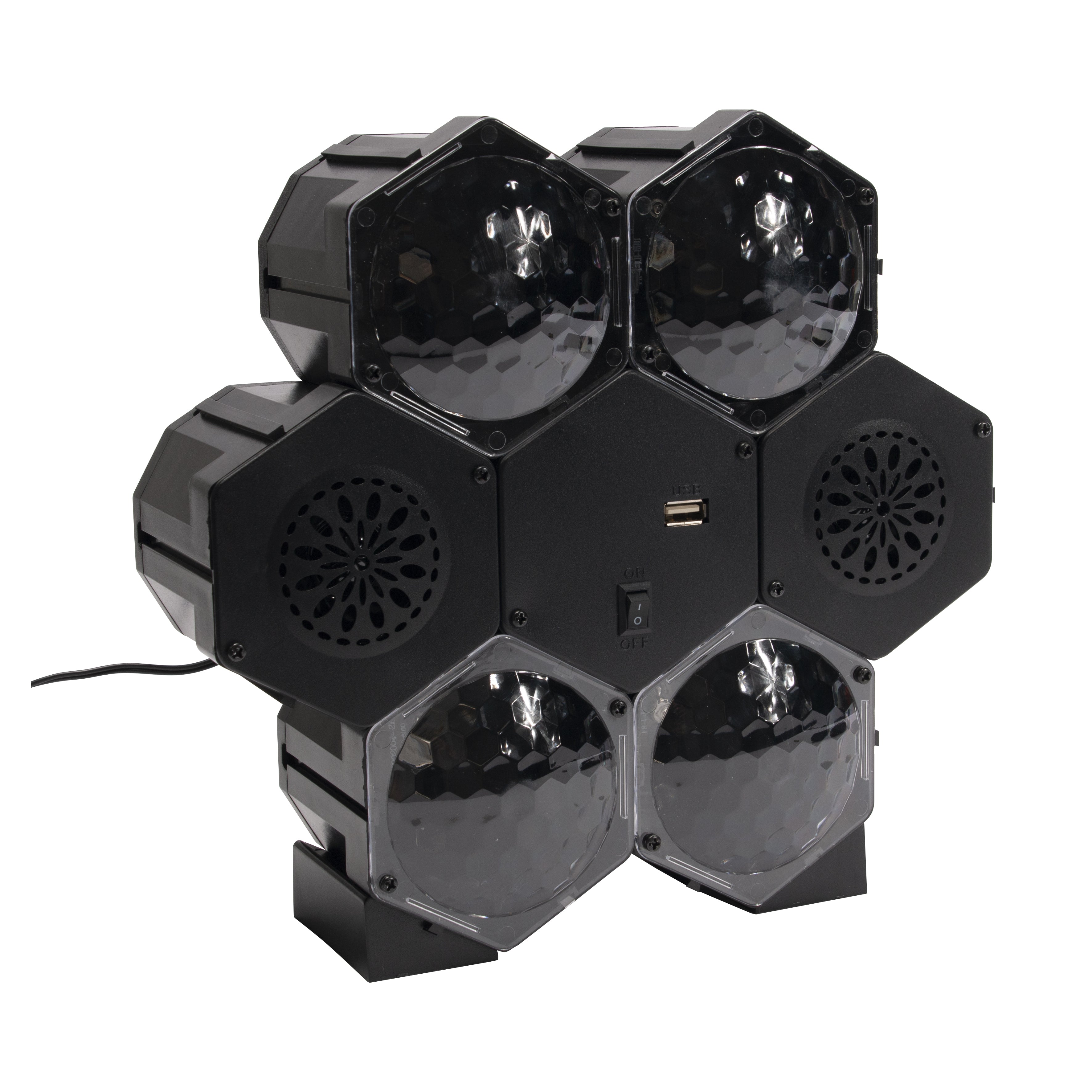 ENCEINTE PROJECTEUR DISCO 5V