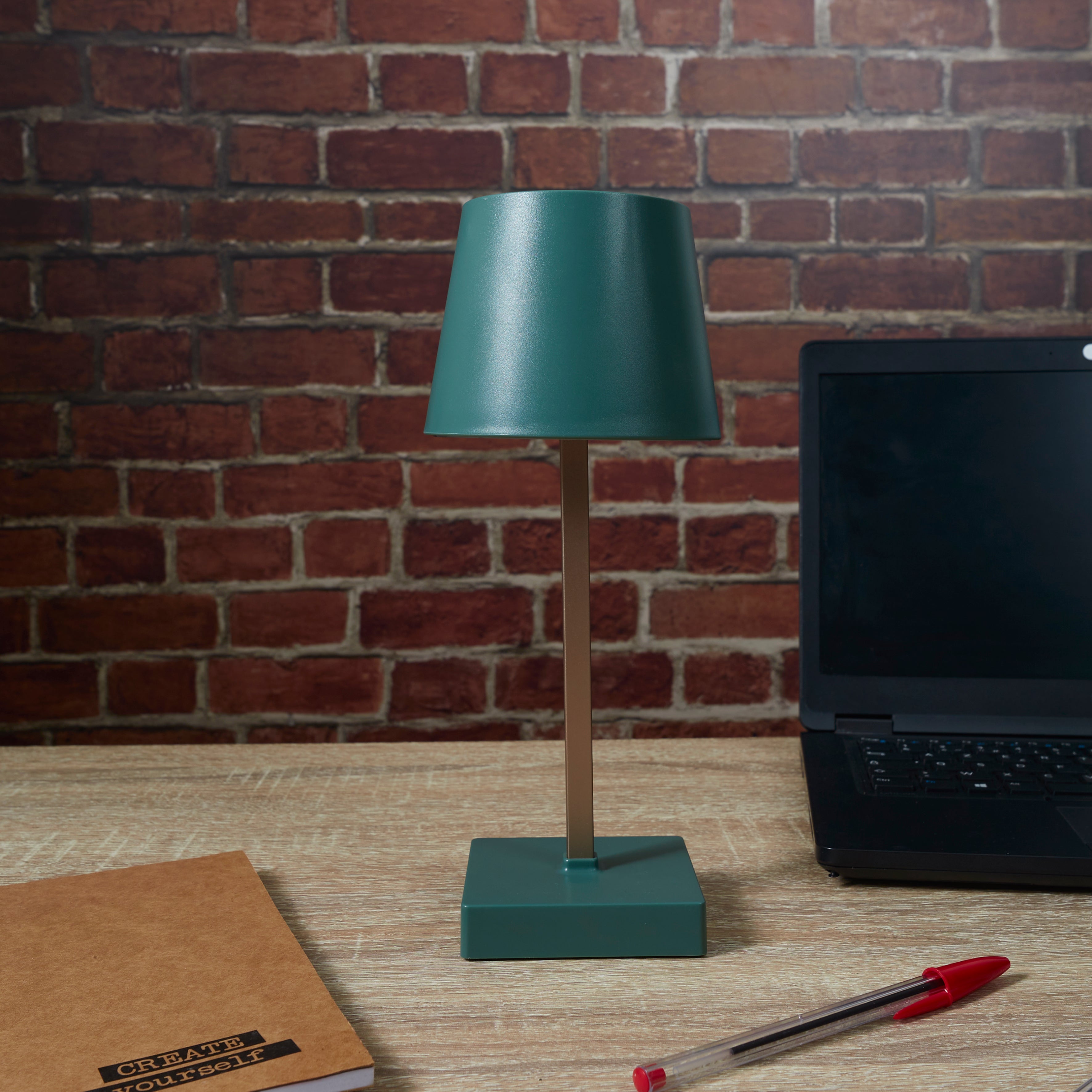 LAMPE LED DE TABLE TACTILE VERT