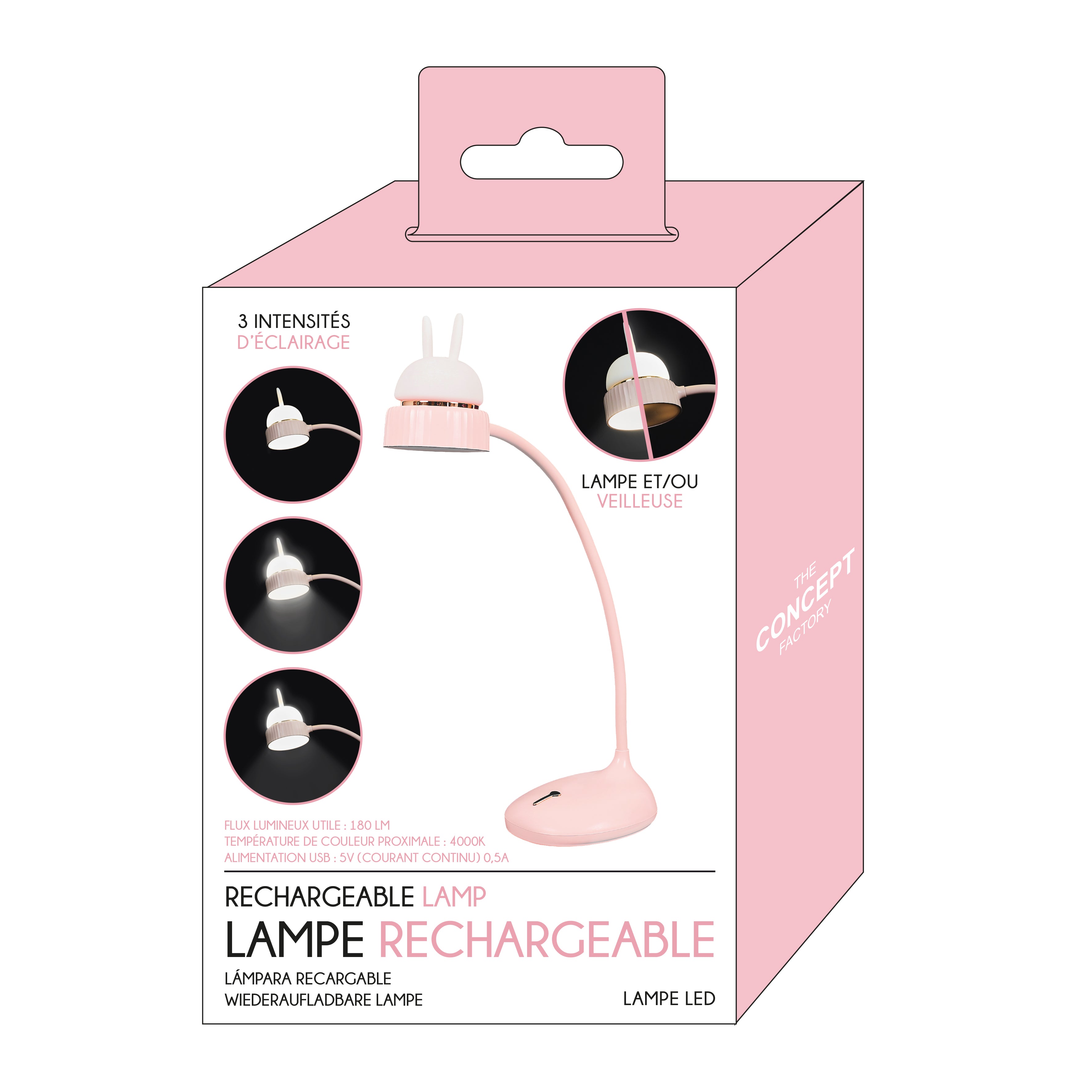 LAMPE LED DE BUREAU CHAT KAWAII