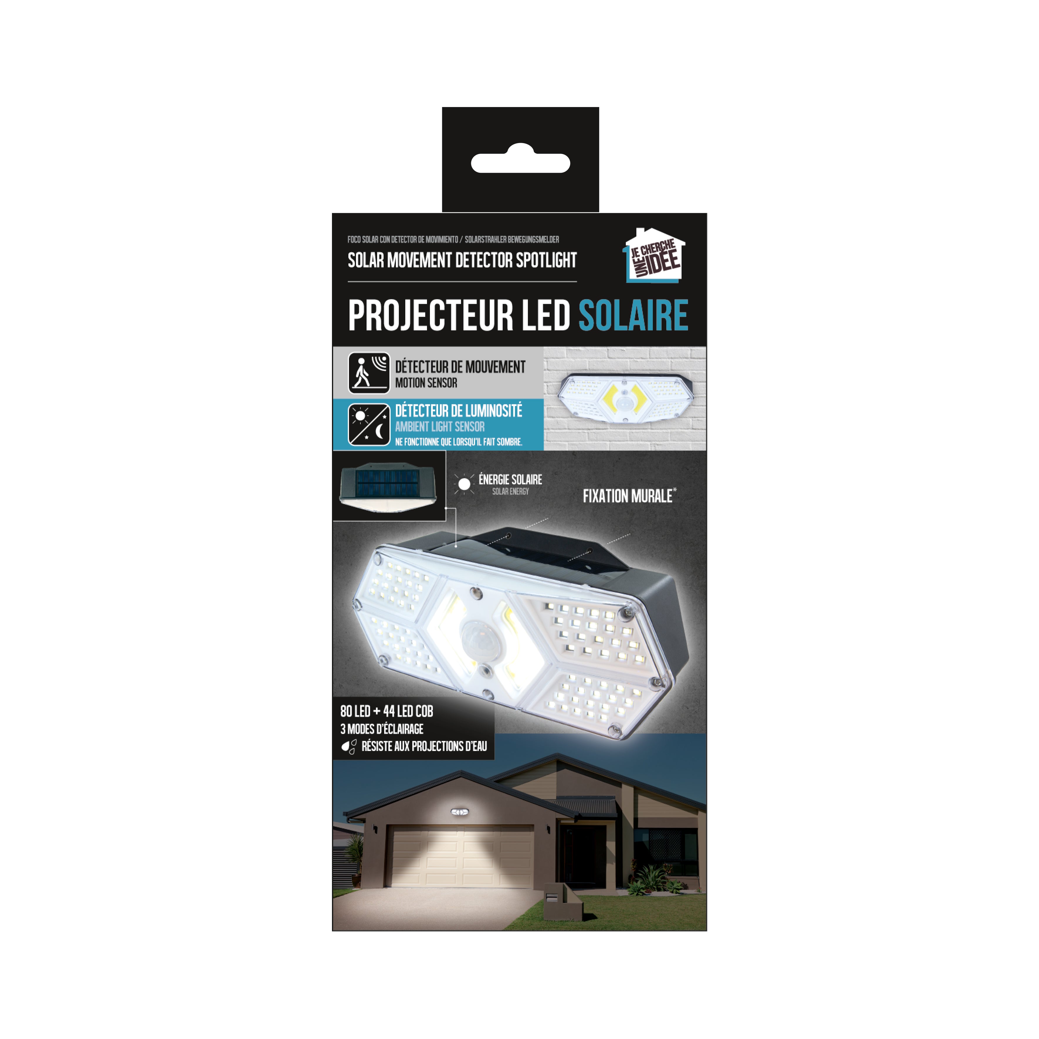 LAMPE LED SOLAIRE EXTERIEUR