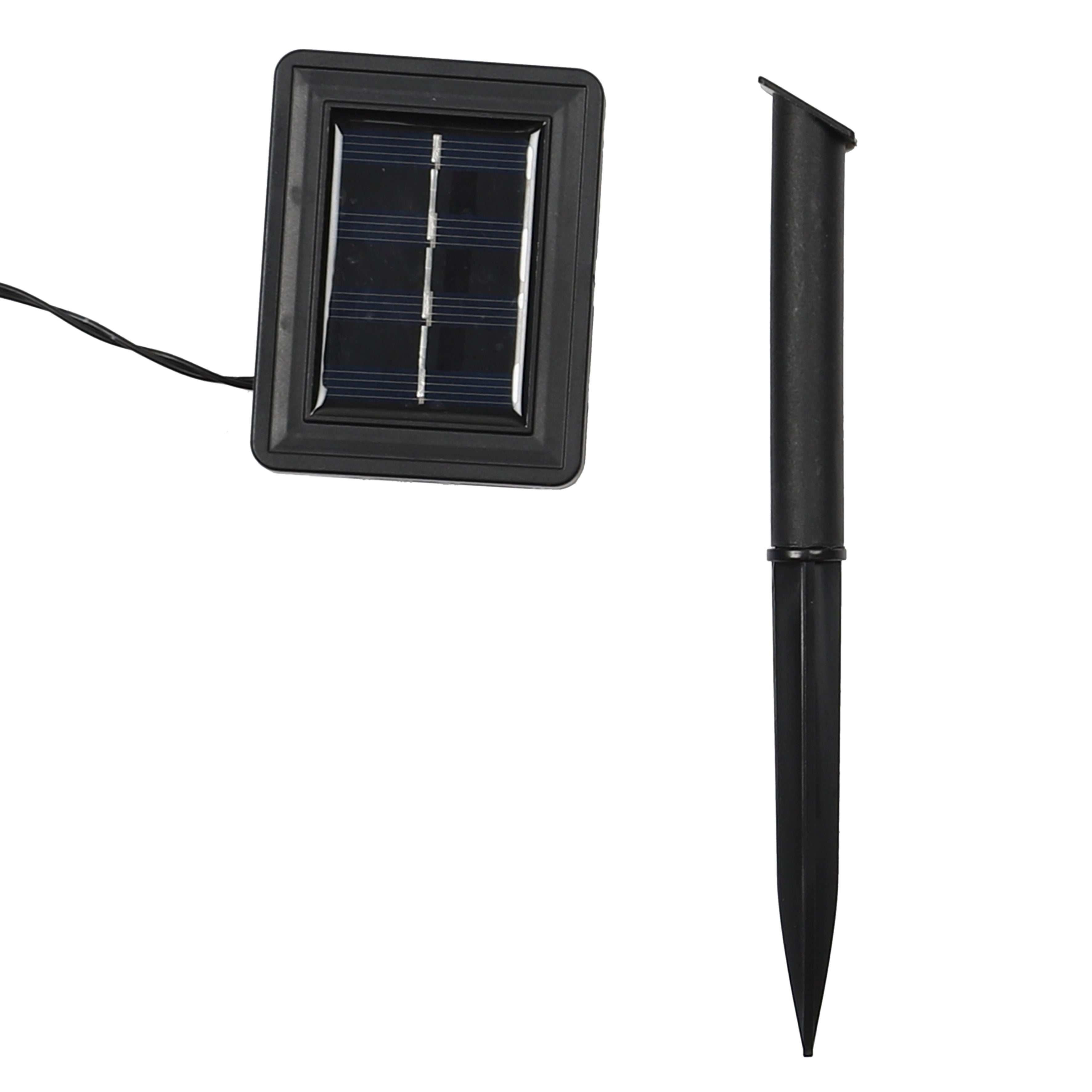 GUIRLANDE SOLAIRE AMPOULES BLANCHES 20 LEDS