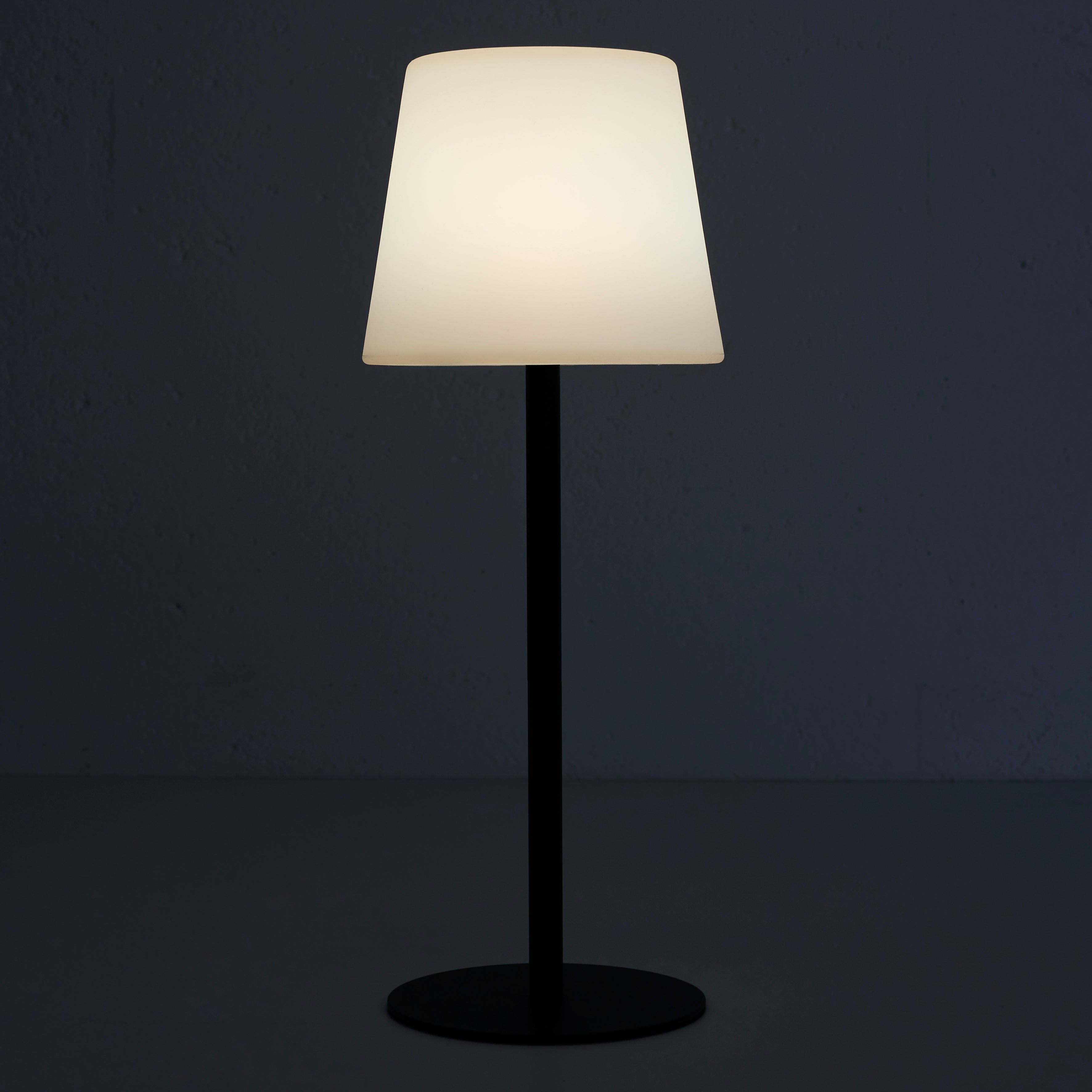 LAMPE INT EXT RECHARGEABLE USB IP65 H40CM NOIR