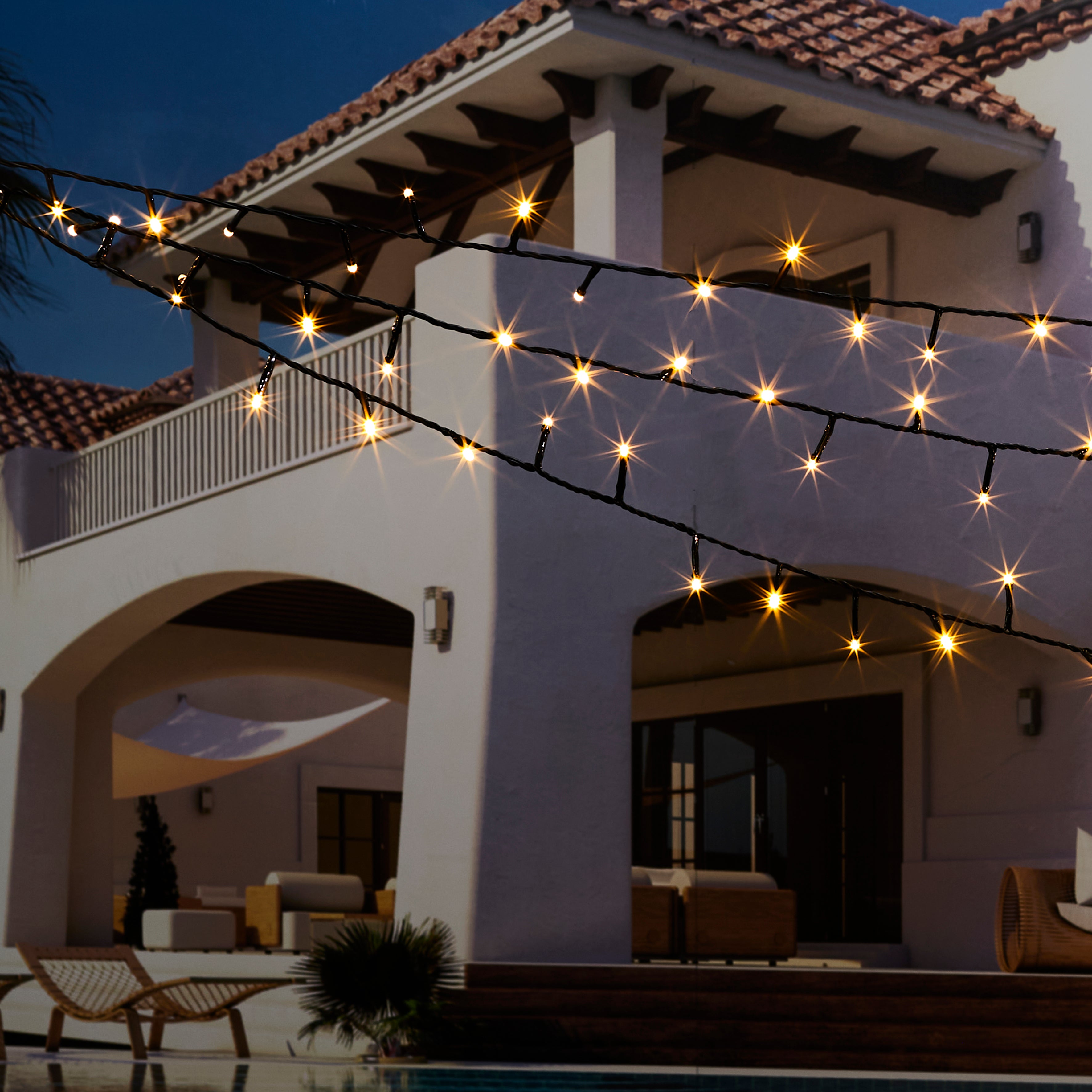 GUIRLANDE 200 LEDS A PRISE