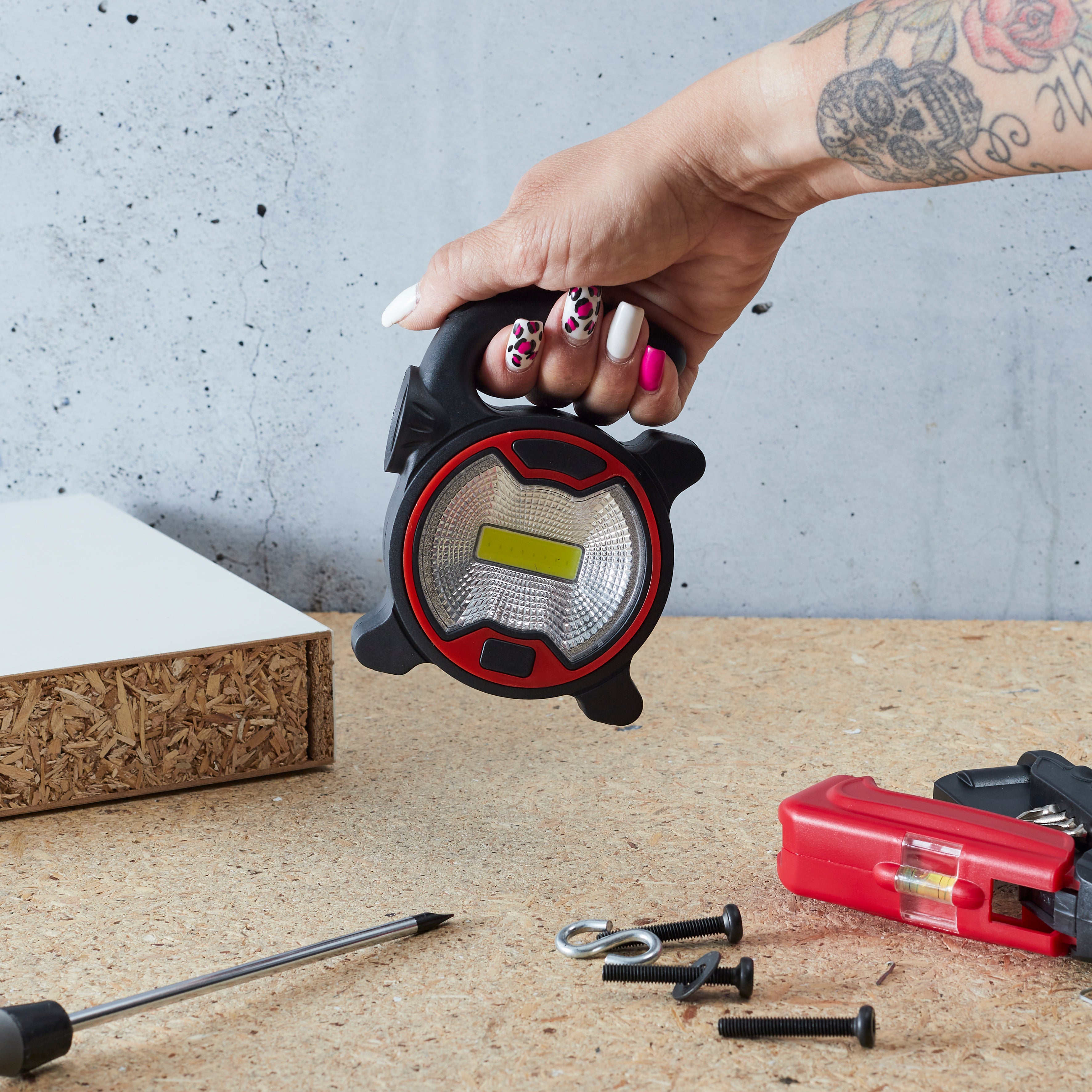 LUMINAIRE COB UTILITAIRE 2 MODES