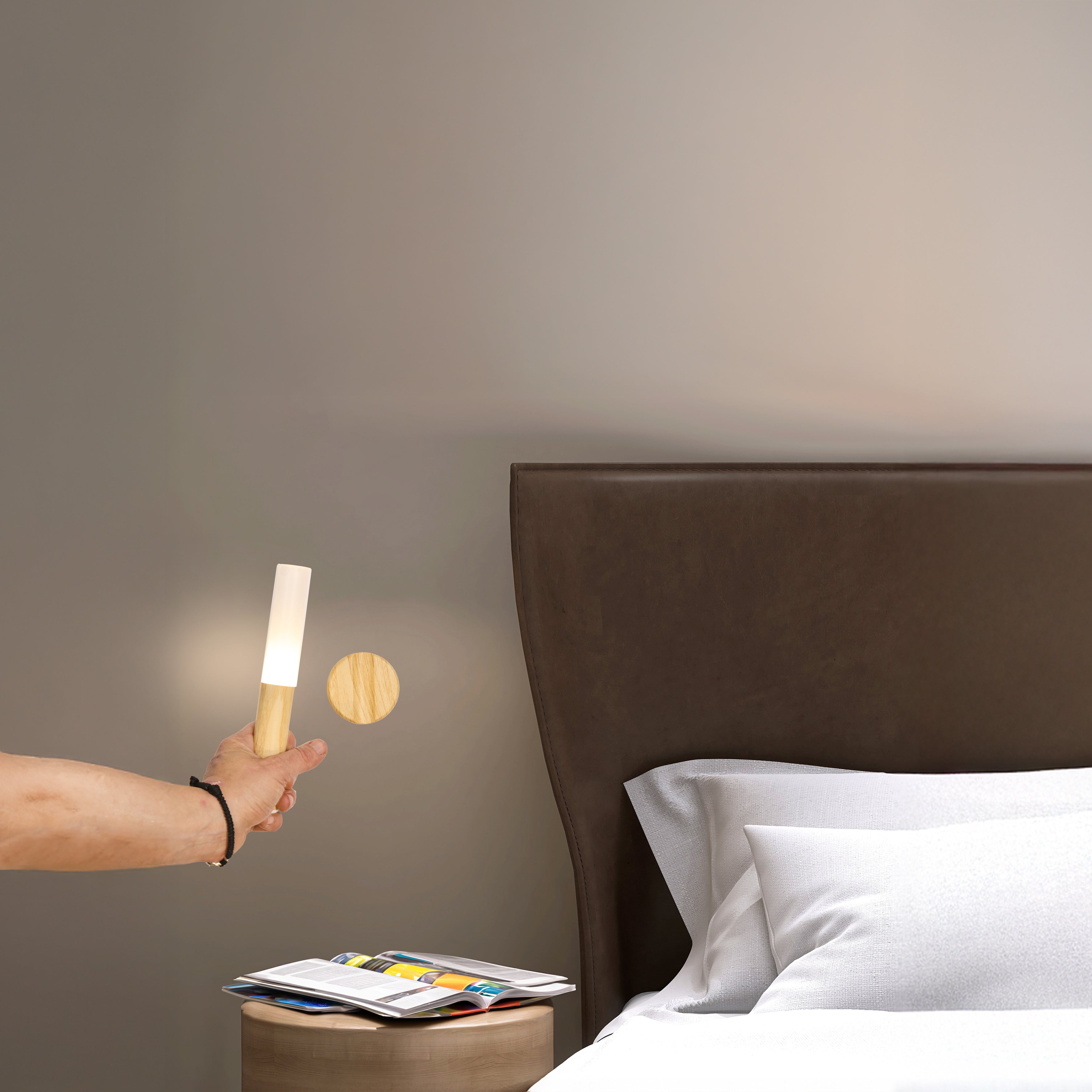 APPLIQUE MURALE MAGNET RECHARGEABLE AVEC TELEC