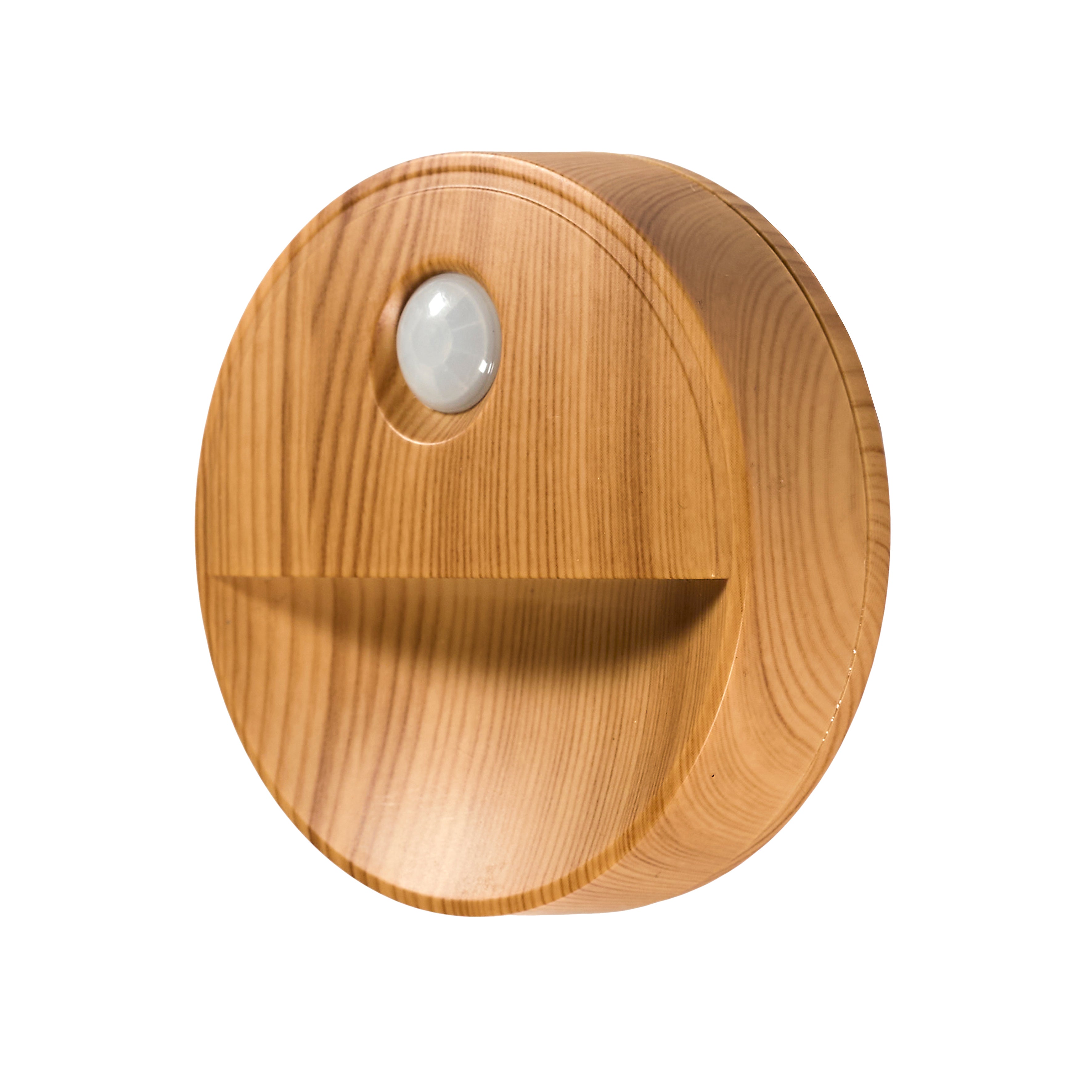 LAMPE EFFET BOIS DETECTEUR MOUVEMENT X2 PILE