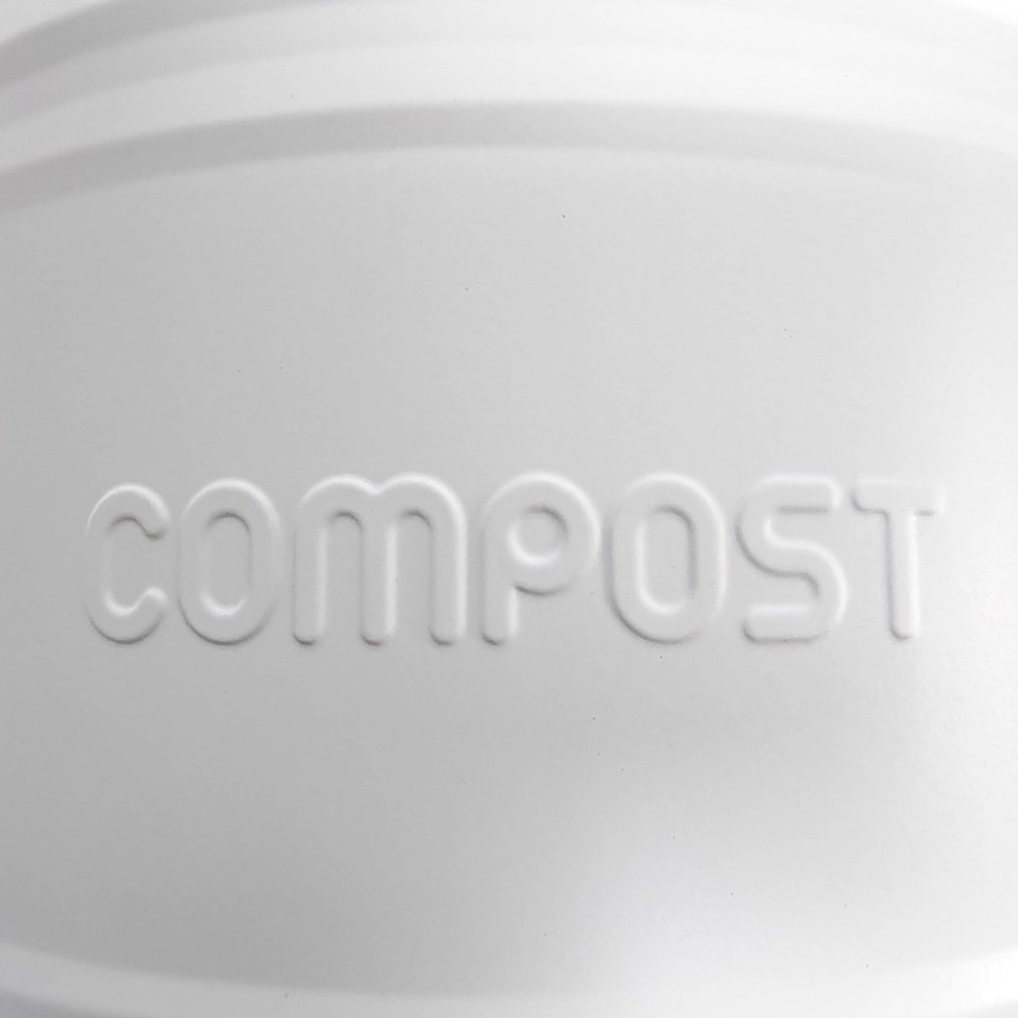 POUBELLE A COMPOST METAL COUVERCLE ET POIGNEES