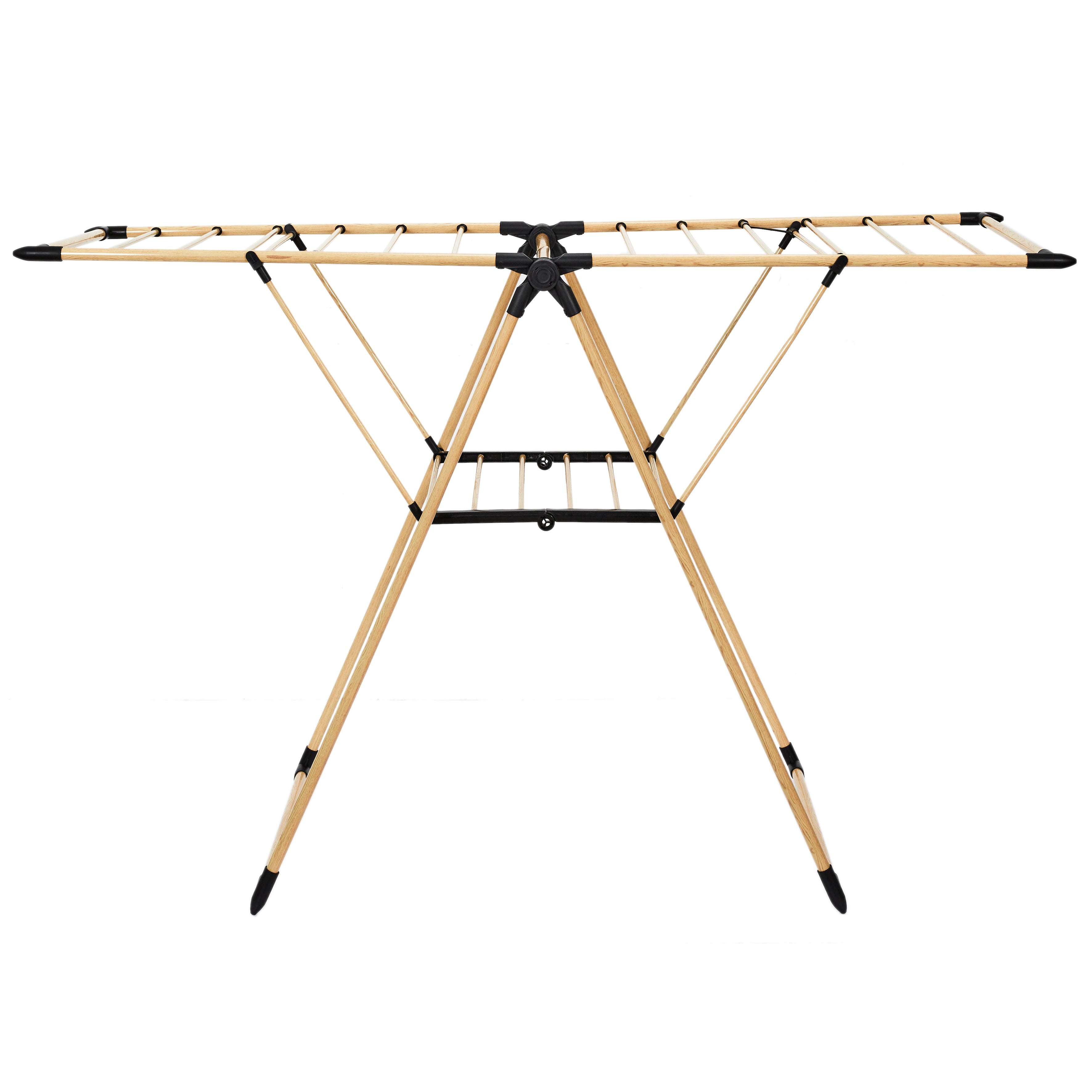 ETENDOIR A LINGE EFFET BOIS 13M ETENDAGE