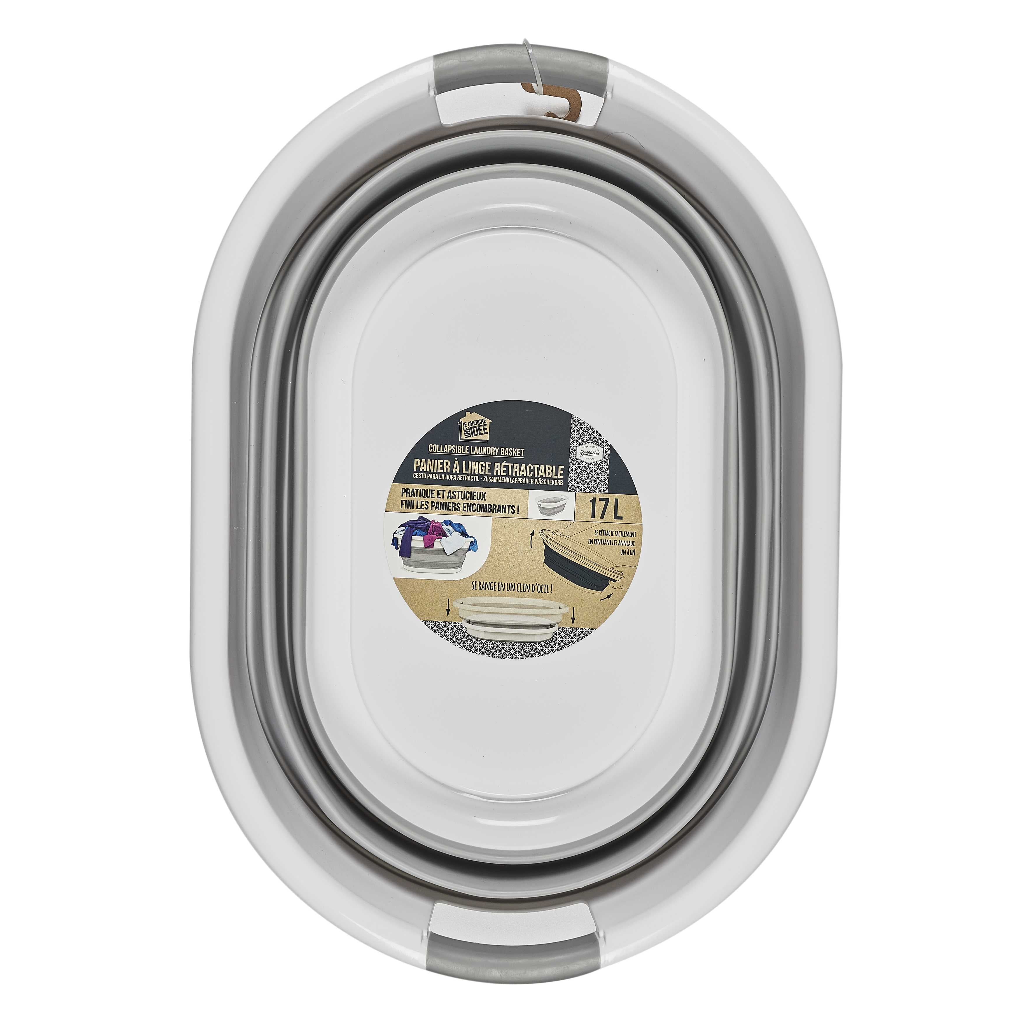PANIER A LINGE RETRACTABLE 17L