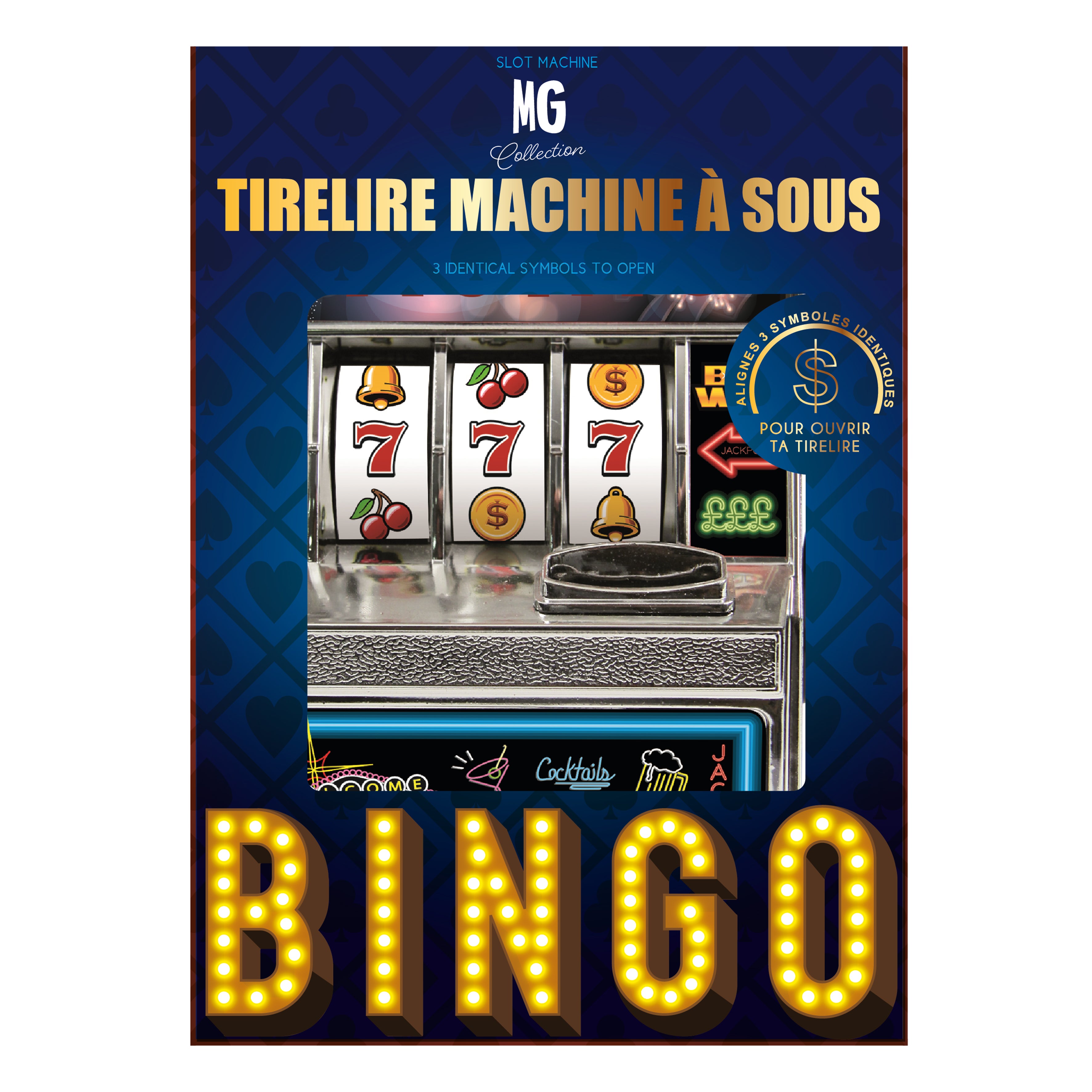 TIRELIRE MACHINE A SOUS PM
