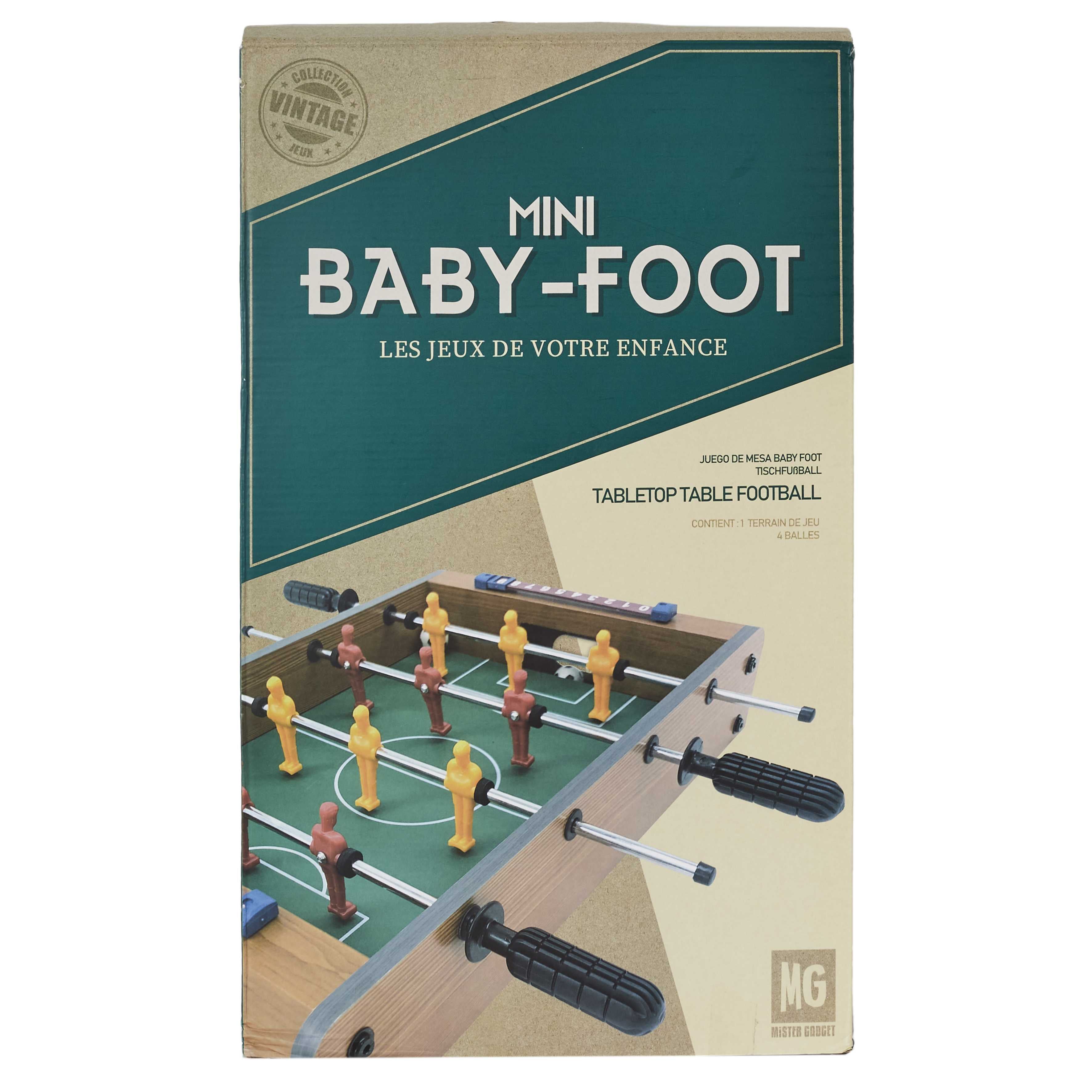 JEU DE TABLE BABY FOOT