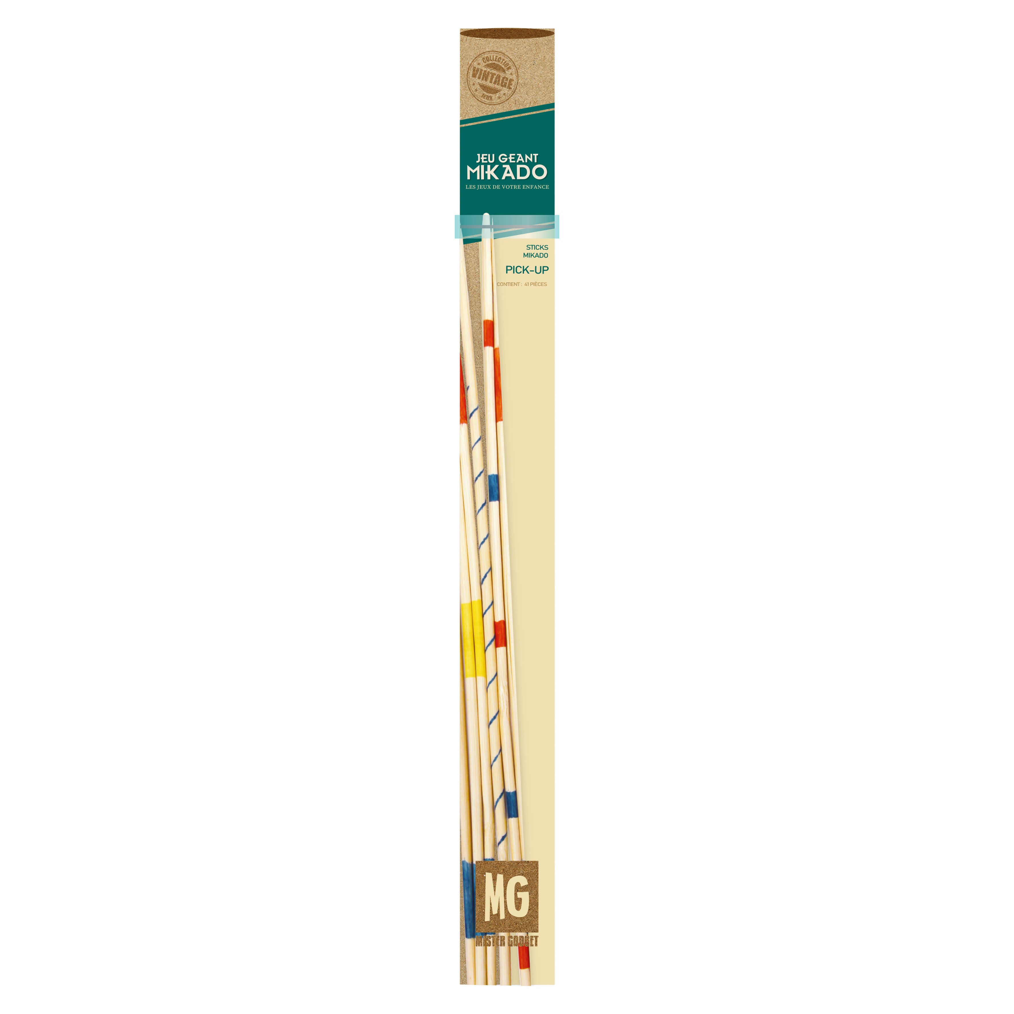 MIKADO GEANT 41 PIECES EN BOIS