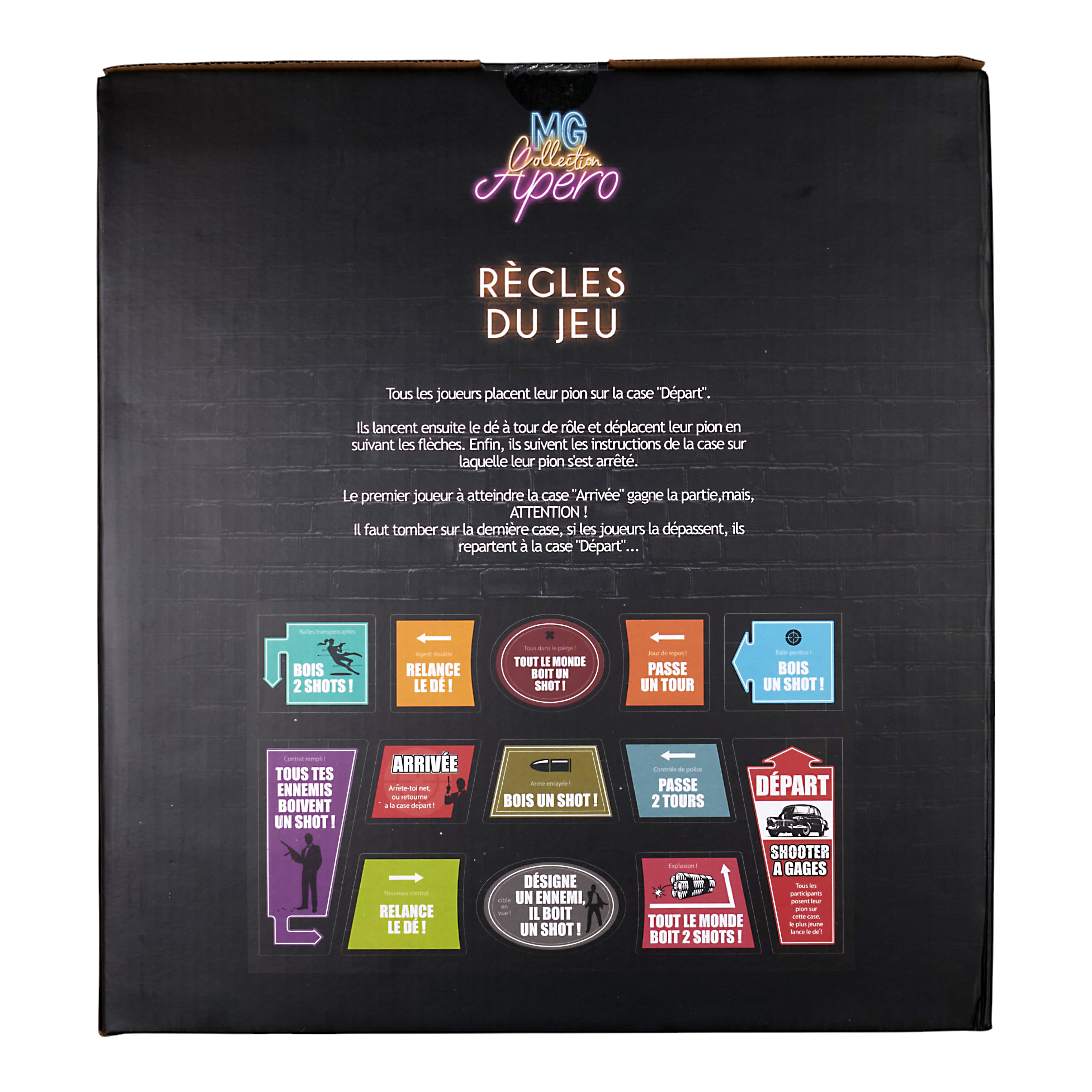 JEU A BOIRE SHOOTER A GAGES