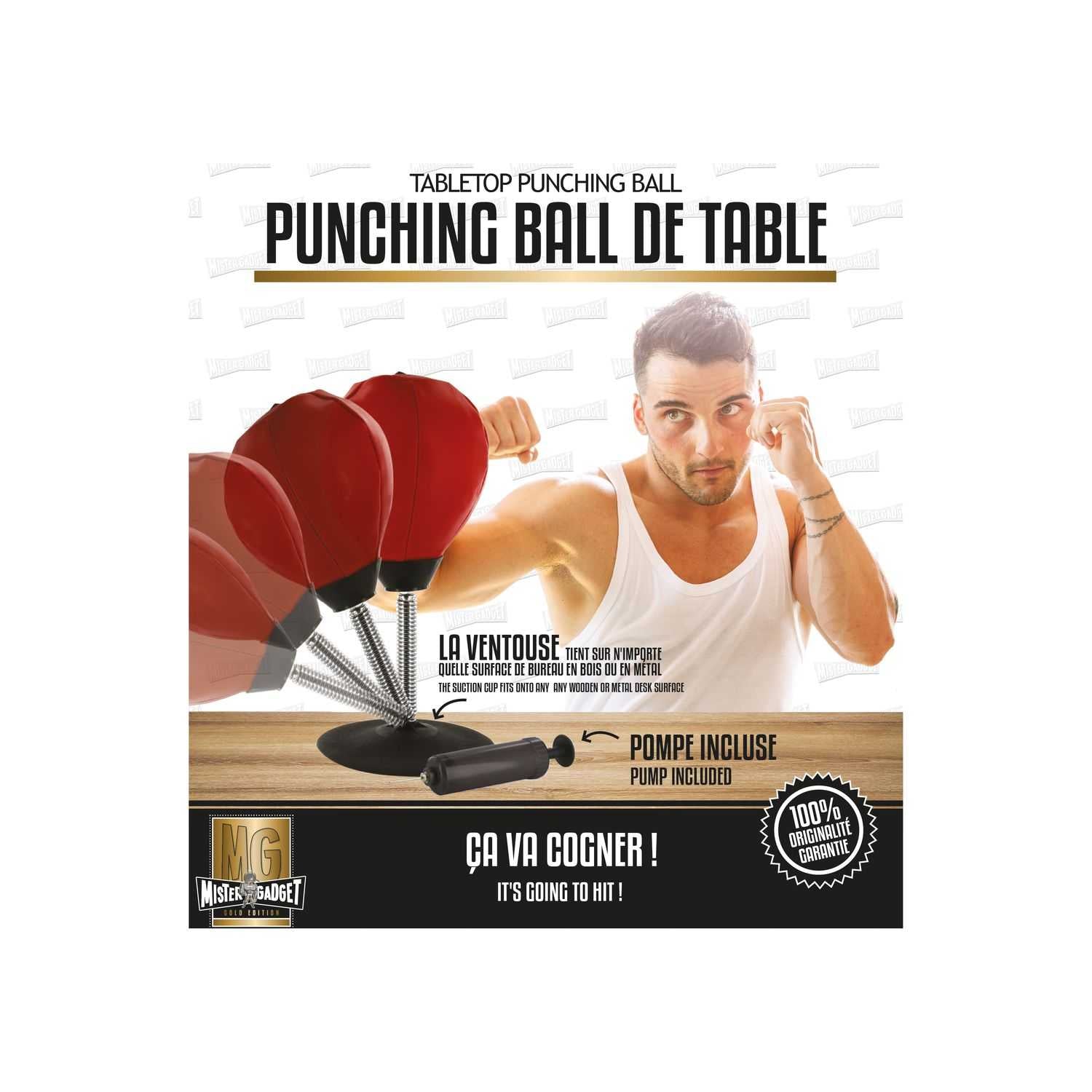 PUNCHING BALL DE TABLE VENTOUSE 1 POMPE