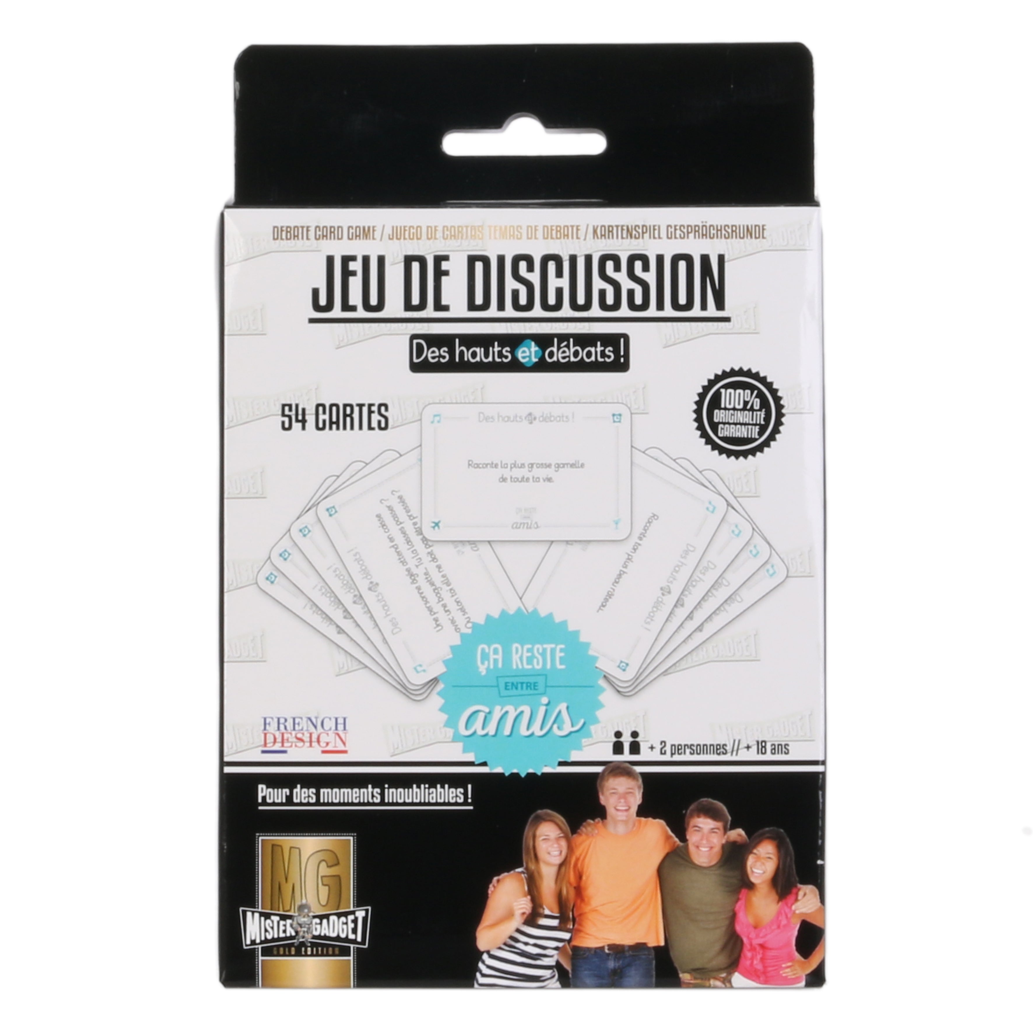 JEU DE CARTES DEBAT SOIREE SPECIALE AMIS X54