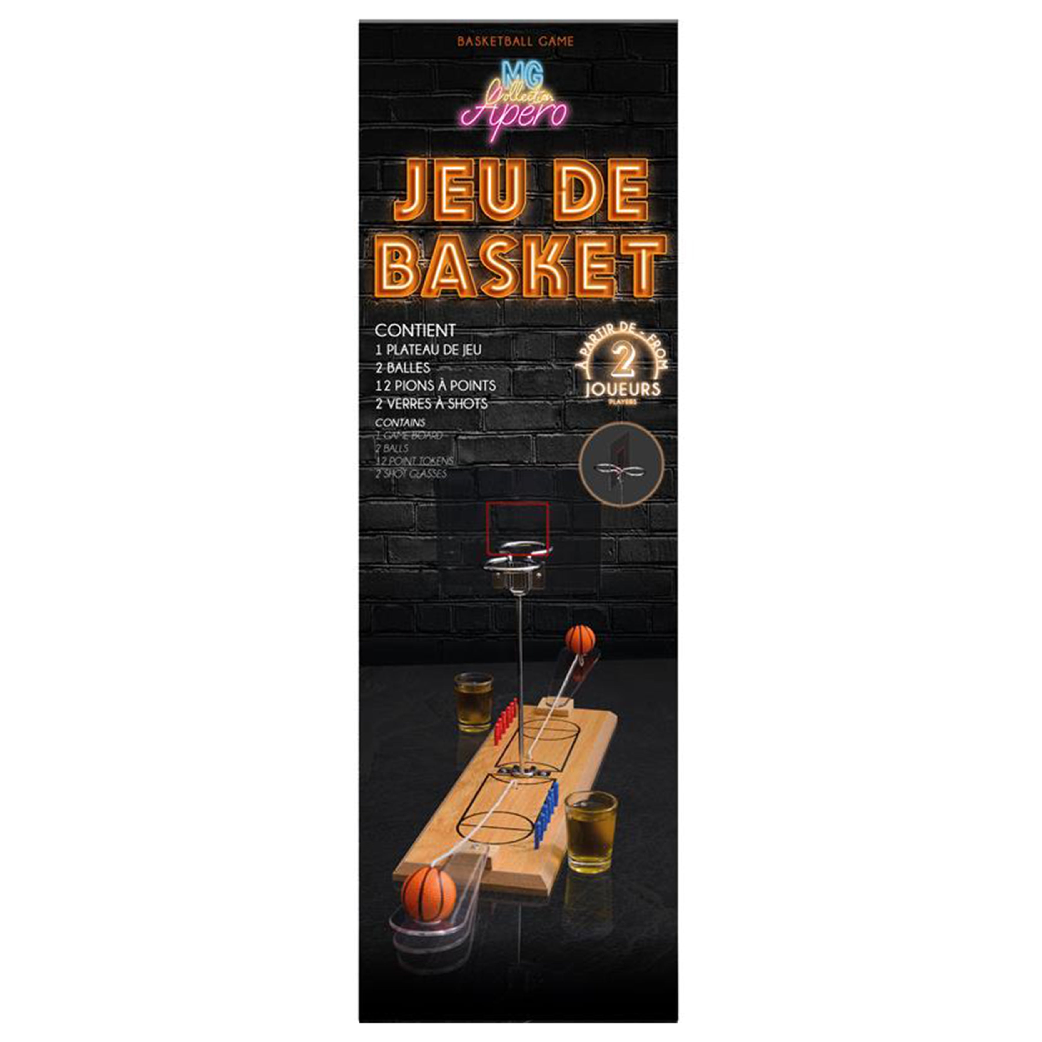 JEU A BOIRE BASKETBALL SHOOTER X2