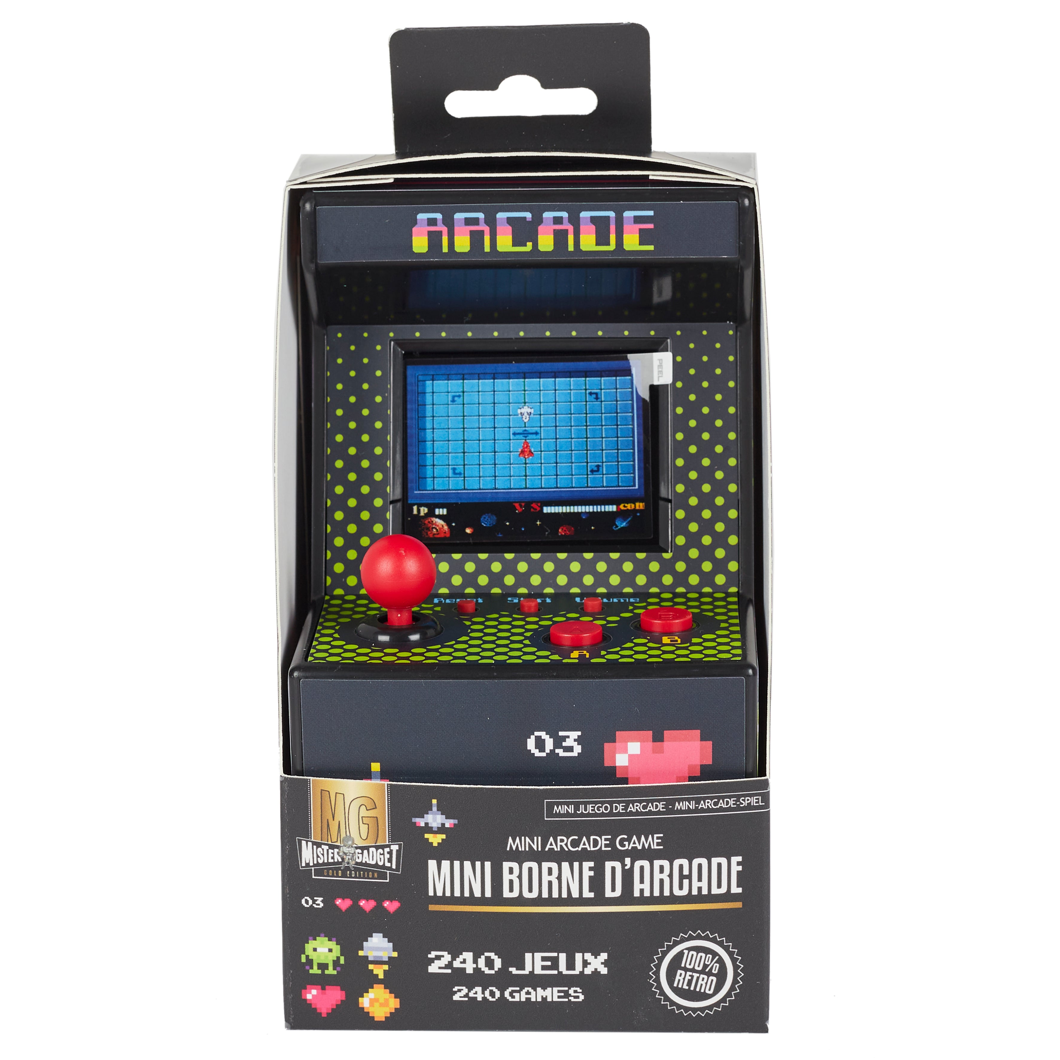 ARCADE 240 JEUX CLASSIQUES RETRO