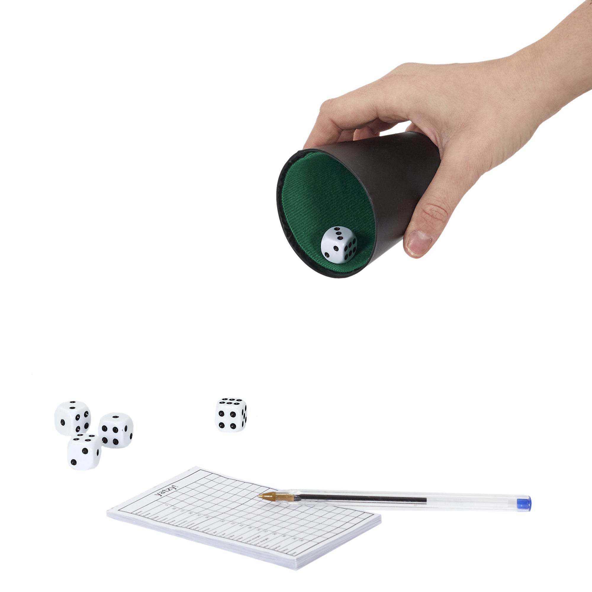 JEU DE DES AVEC GOBELET