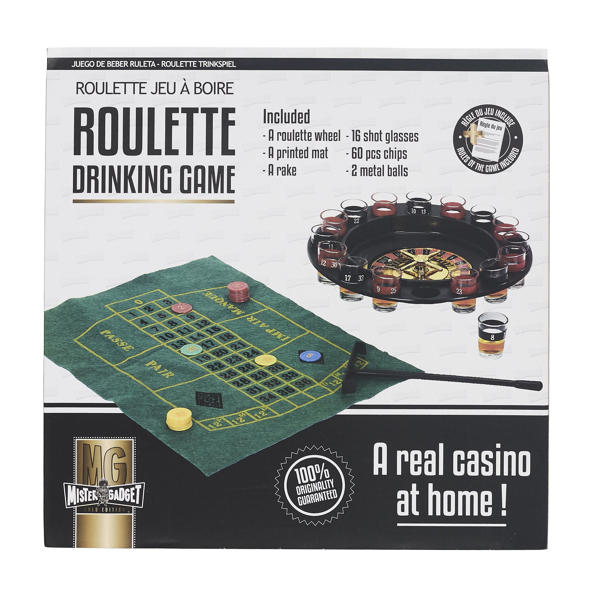 JEU A BOIRE ROULETTE