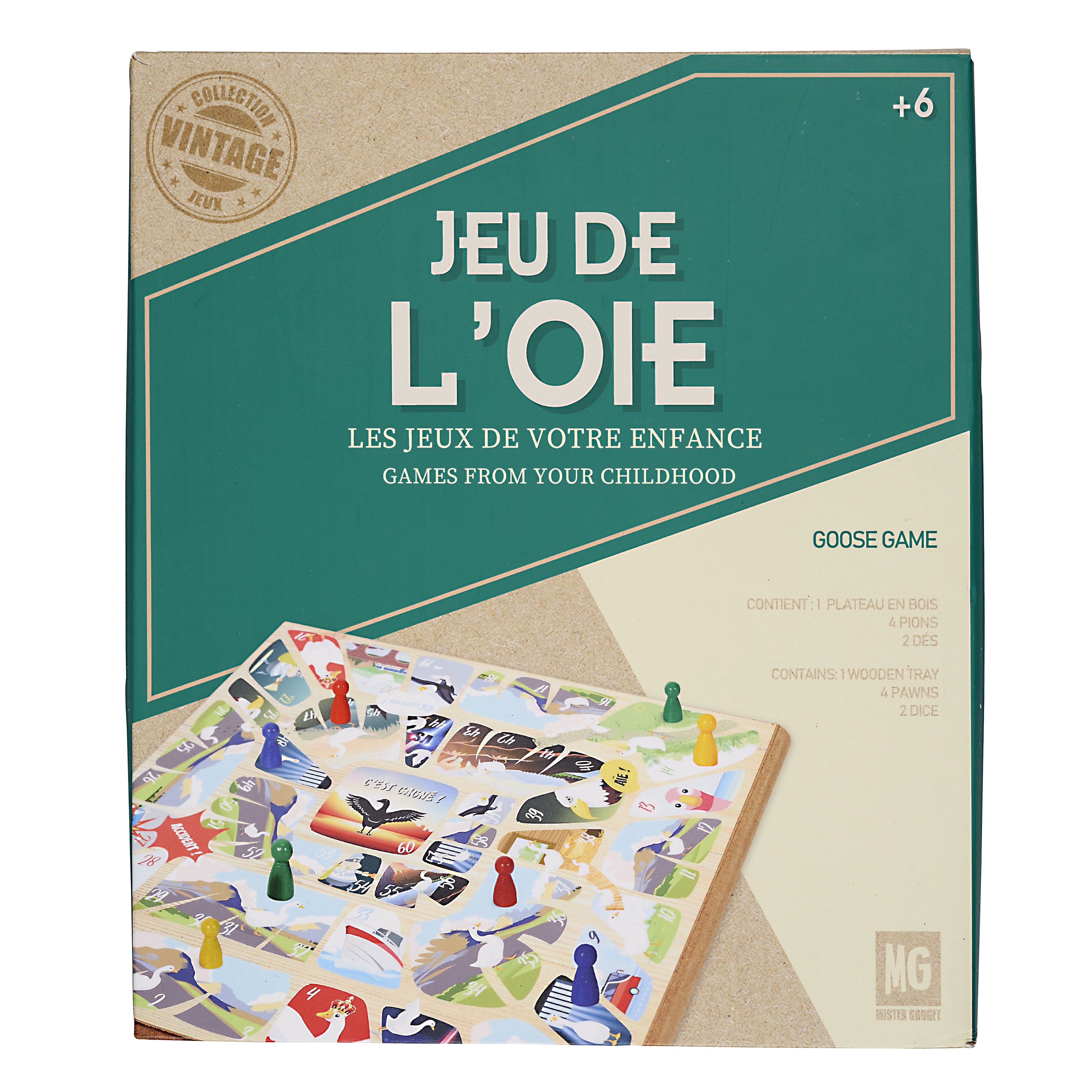 JEU DE L OIE EN BOIS