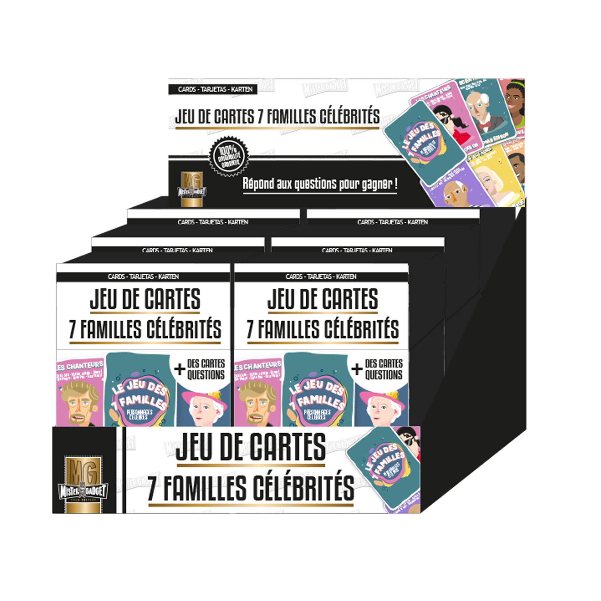 JEU DES 7 FAMILLES 60 CARTES