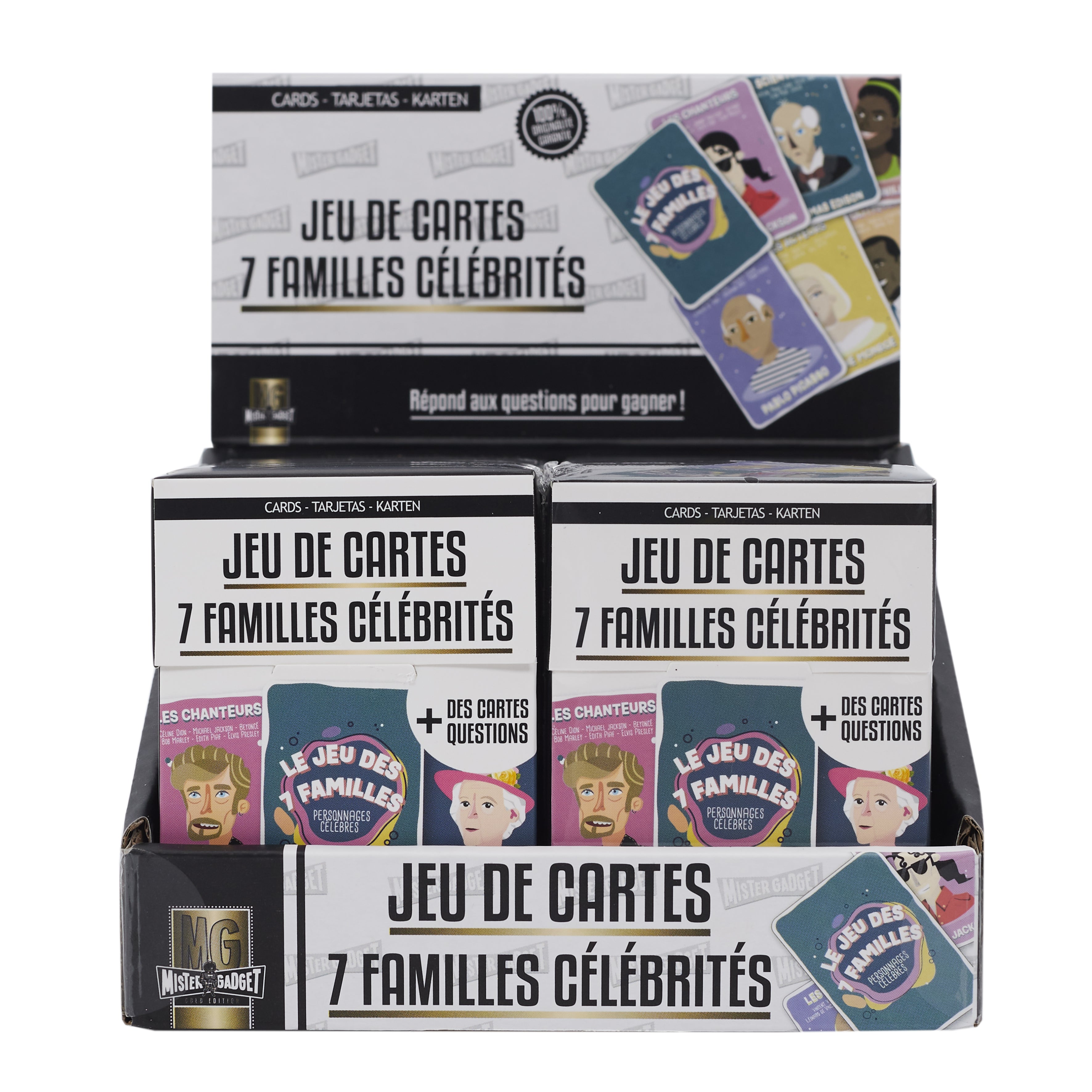 JEU DES 7 FAMILLES 60 CARTES