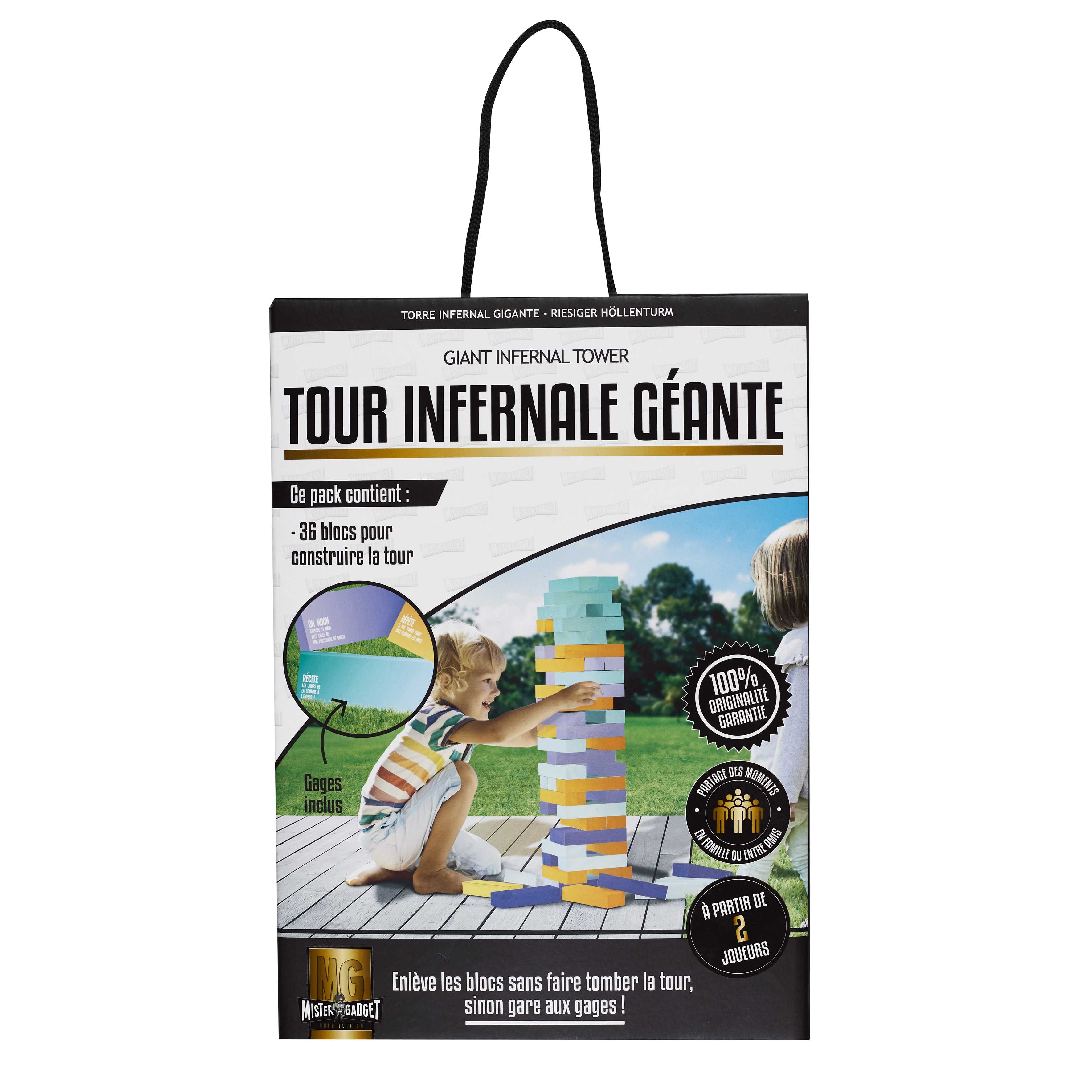 JEU DE LA TOUR INFERNALE GRAND FORMAT
