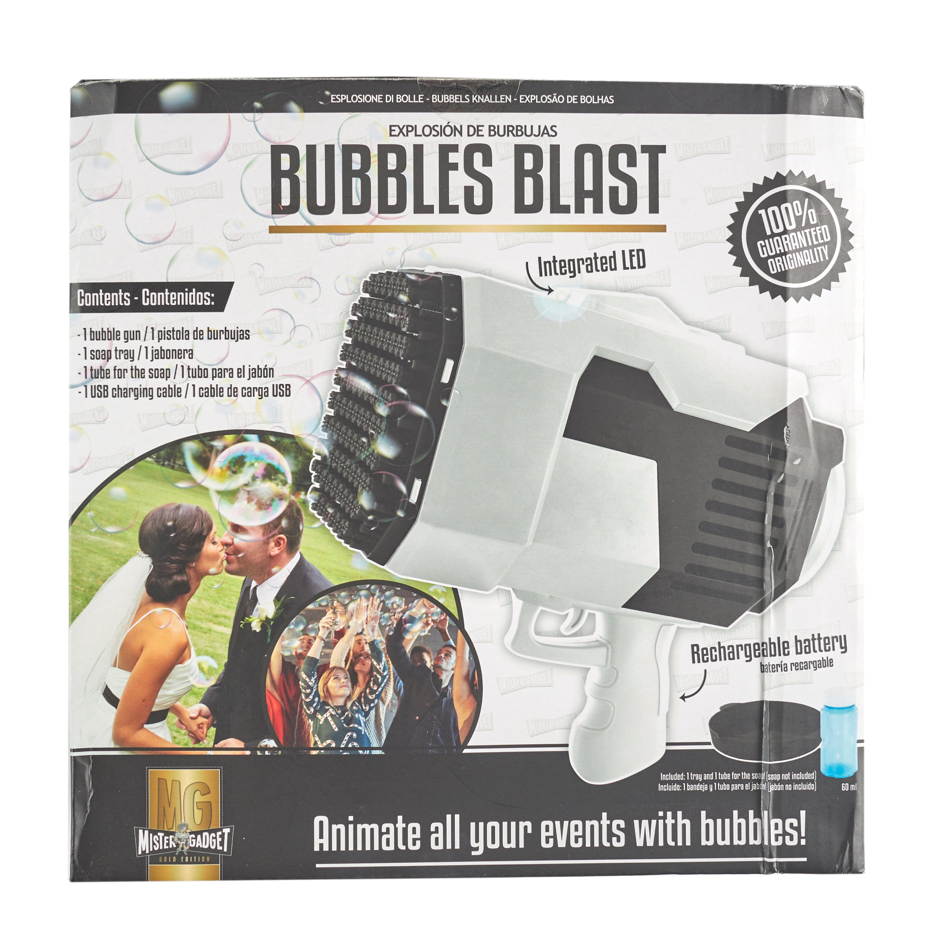PISTOLET A BULLES 132 TROUS