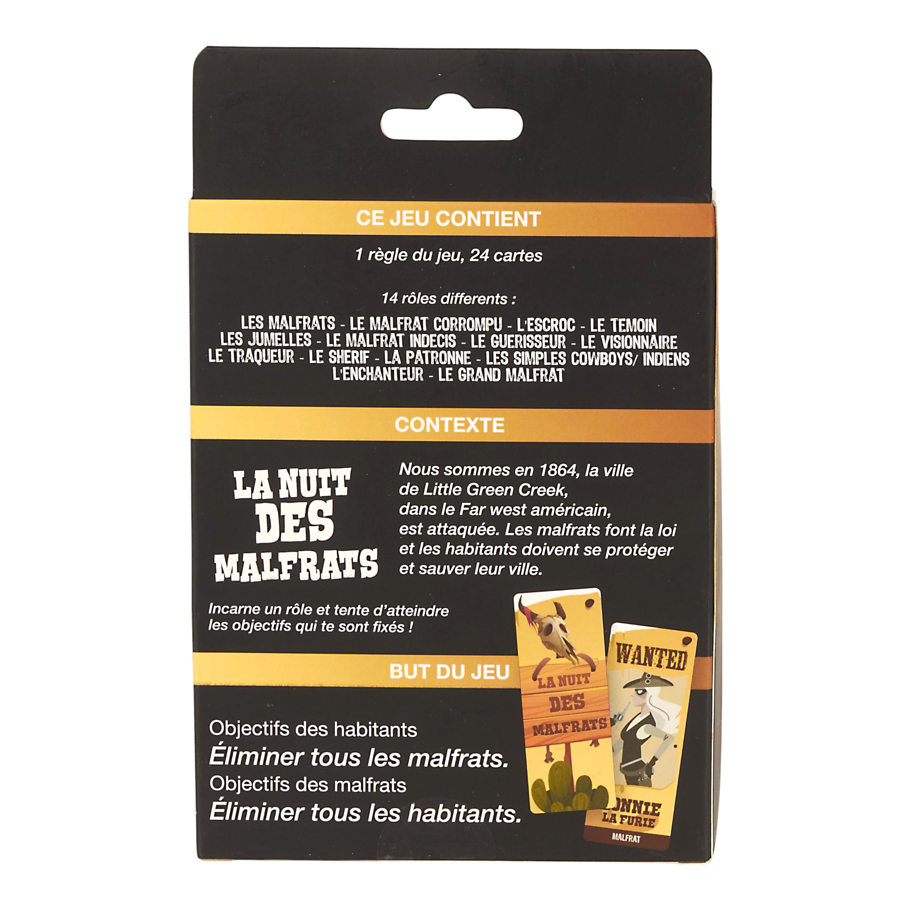 JEU LA NUIT DES MALFRATS