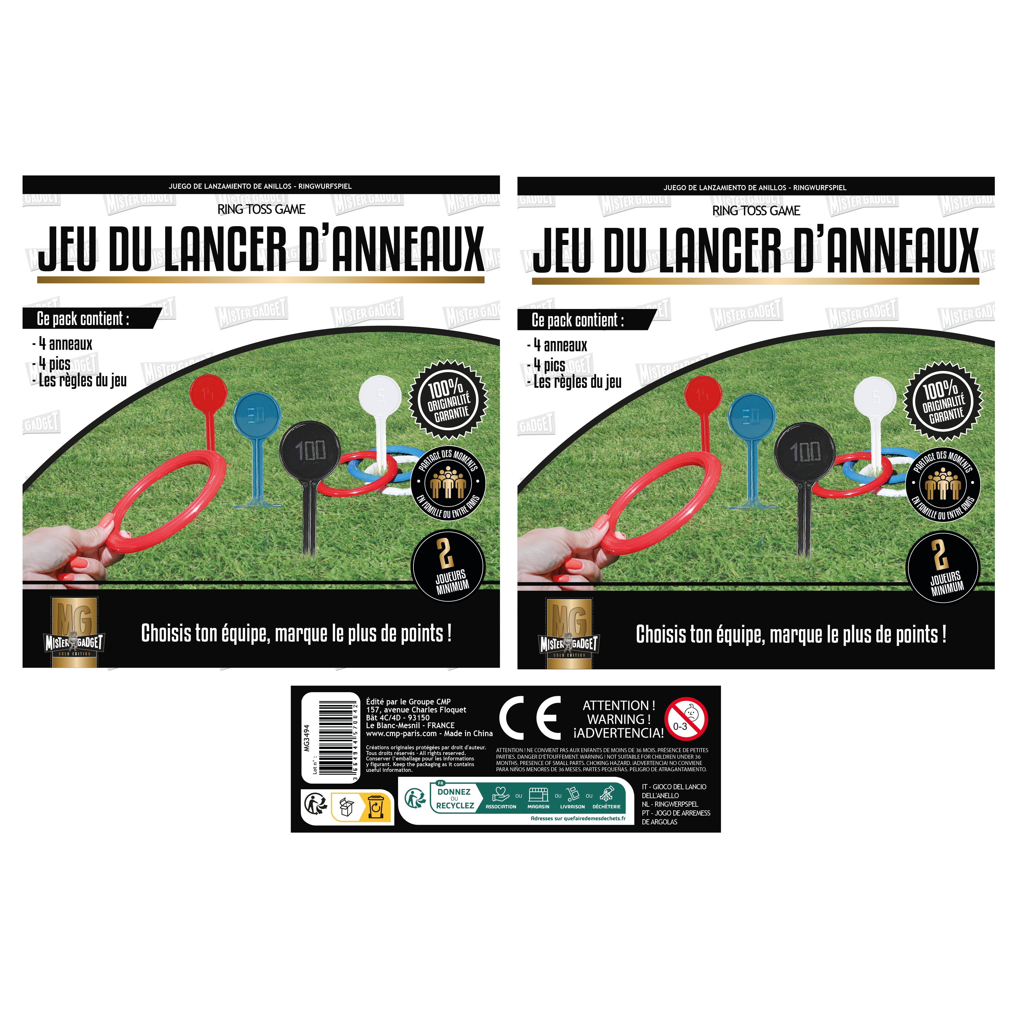 JEU DU LANCER D ANNEAU