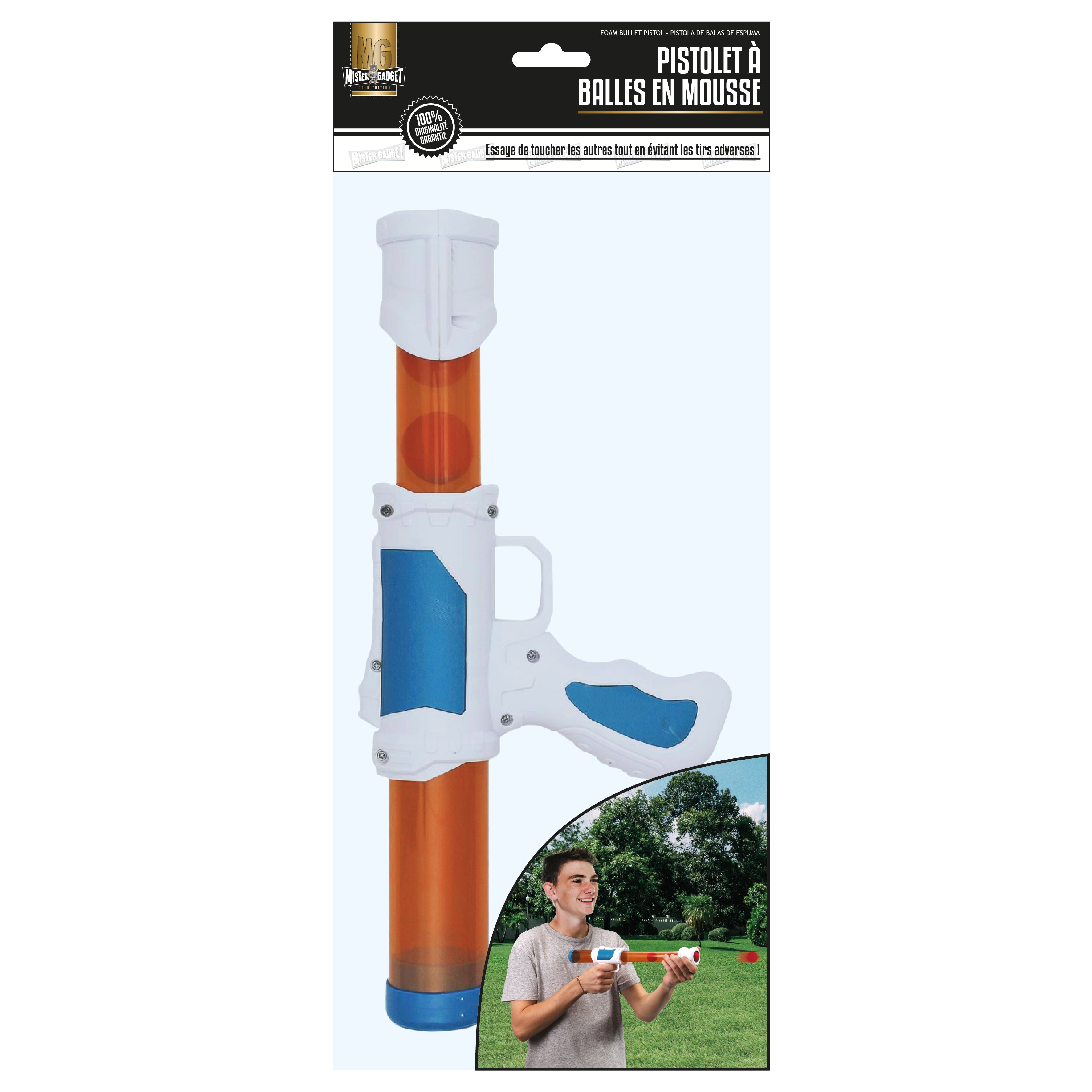 JEU DU PISTOLET LANCEUR DE BALLE