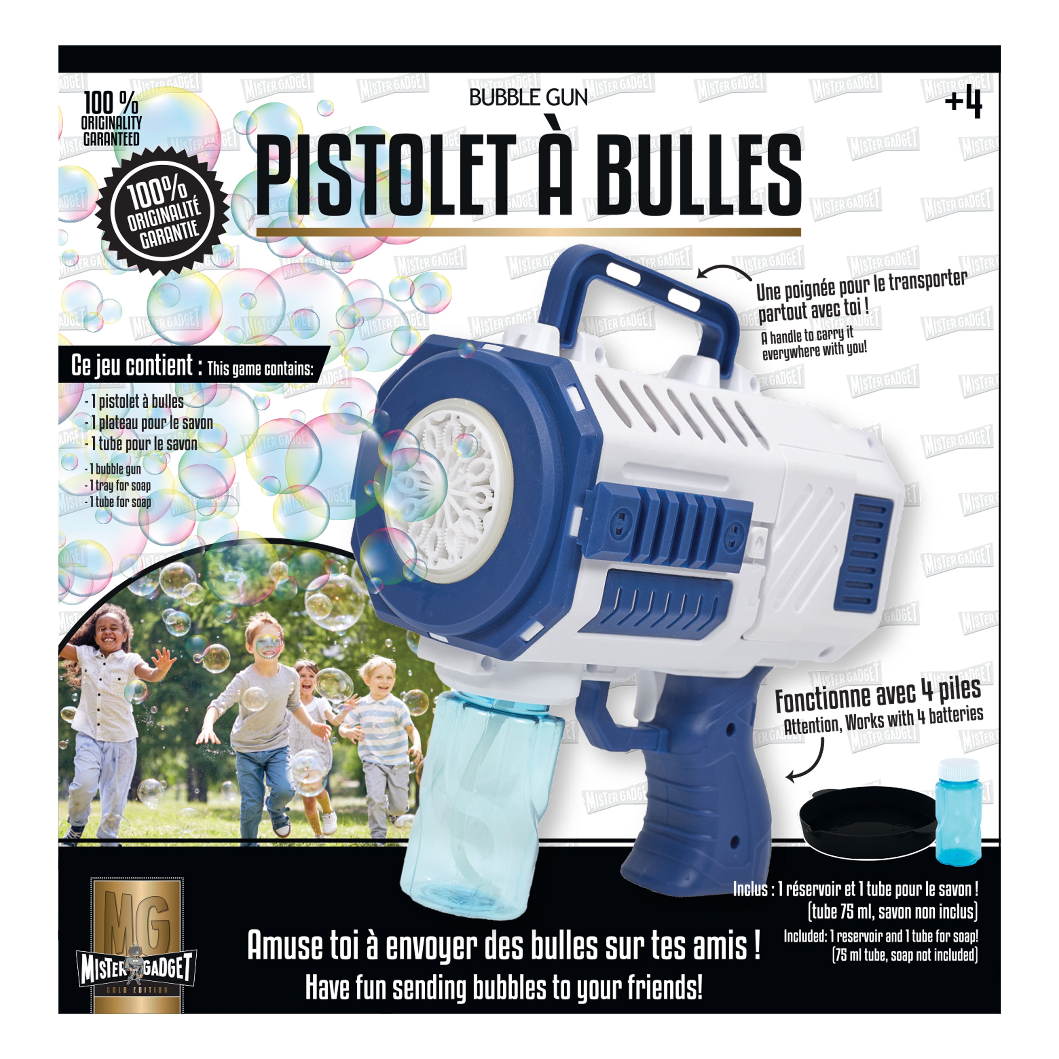 PISTOLET A BULLES