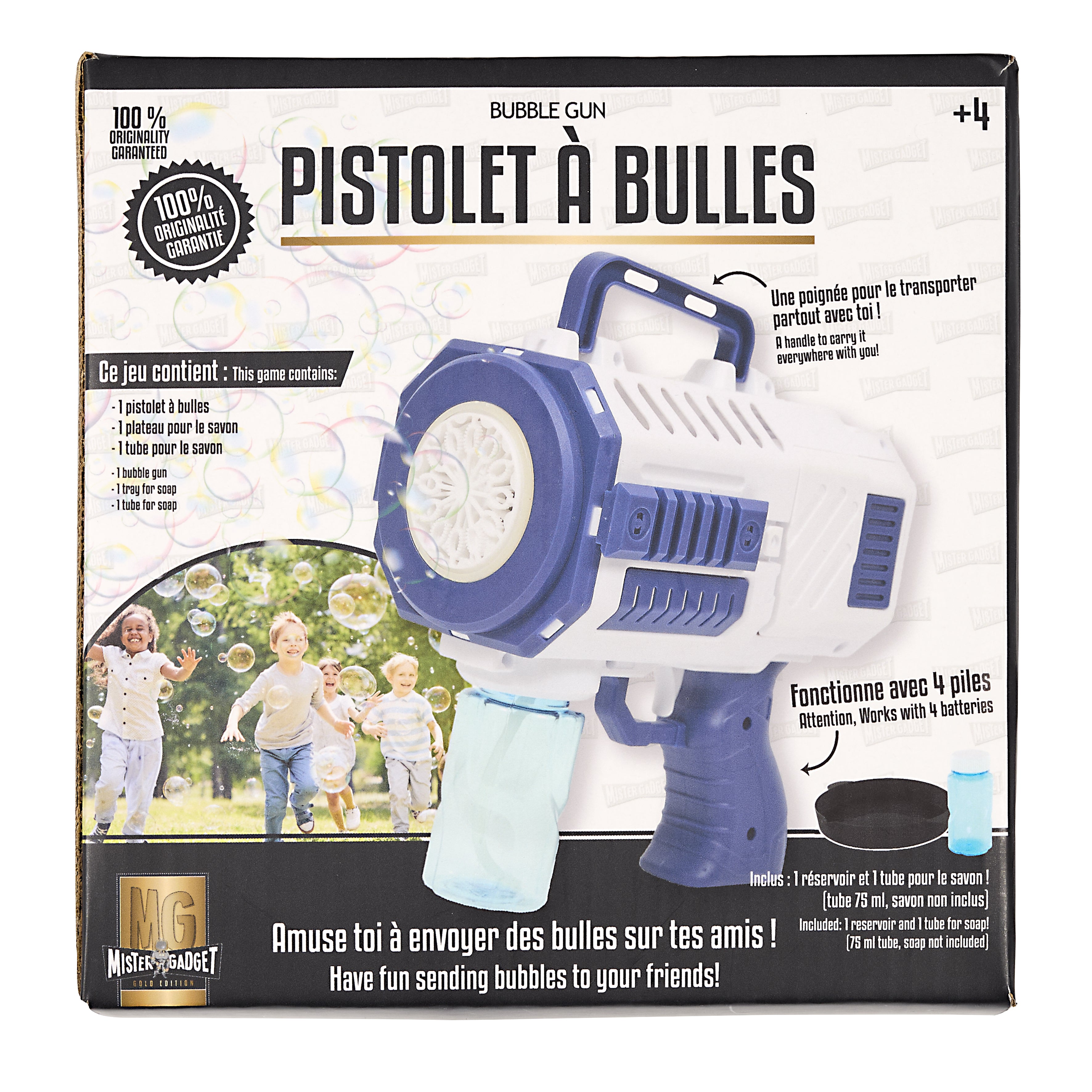 PISTOLET A BULLES