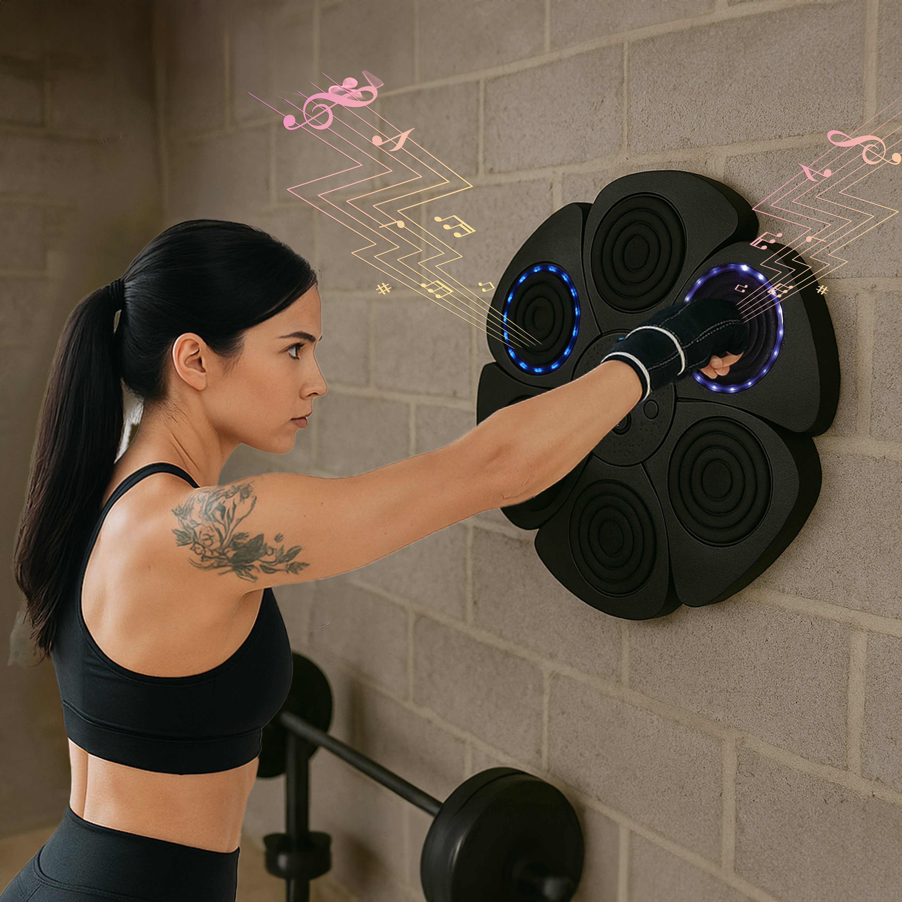 MACHINE DE BOXE A ENCEINTE