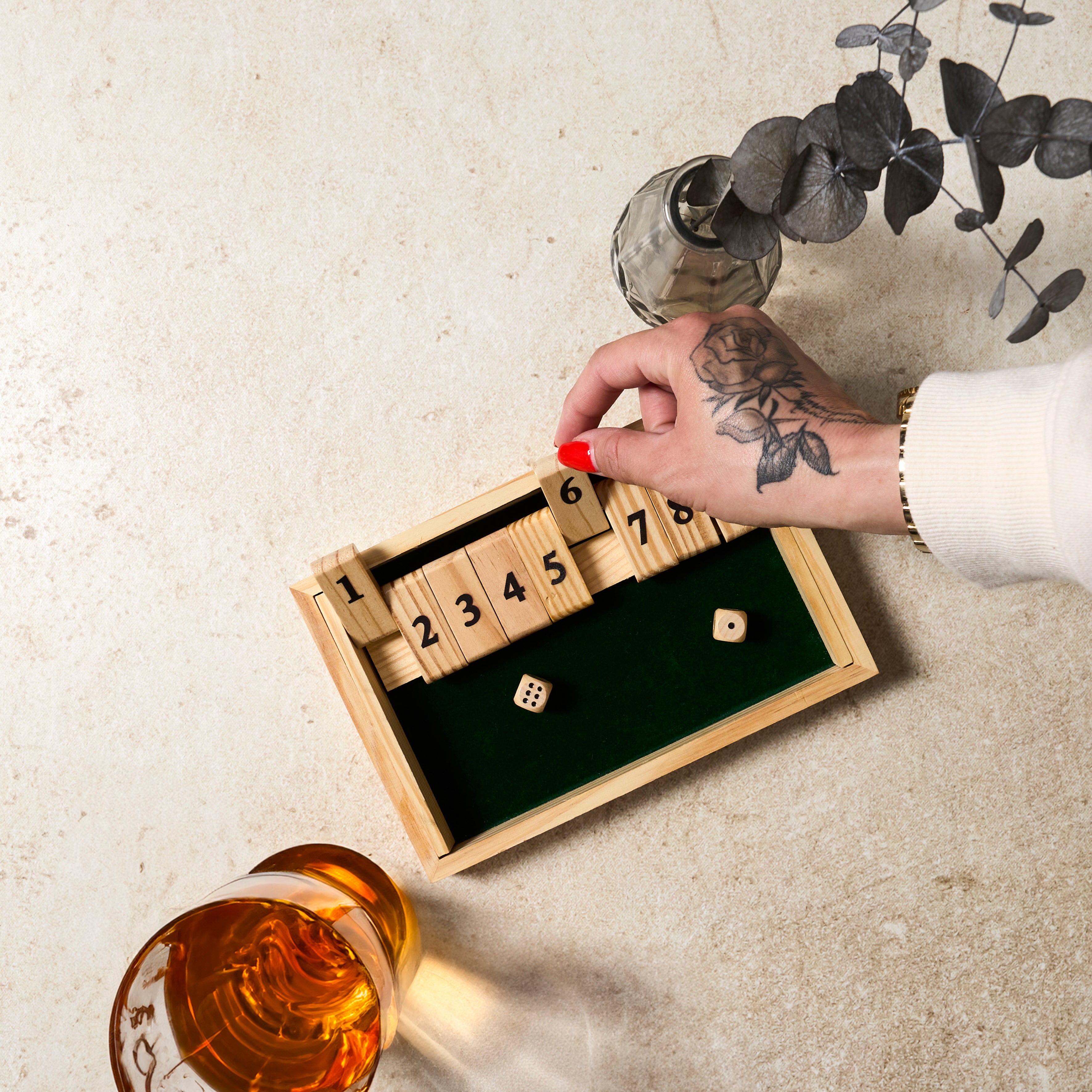 JEU DU SHUT OF THE BOX