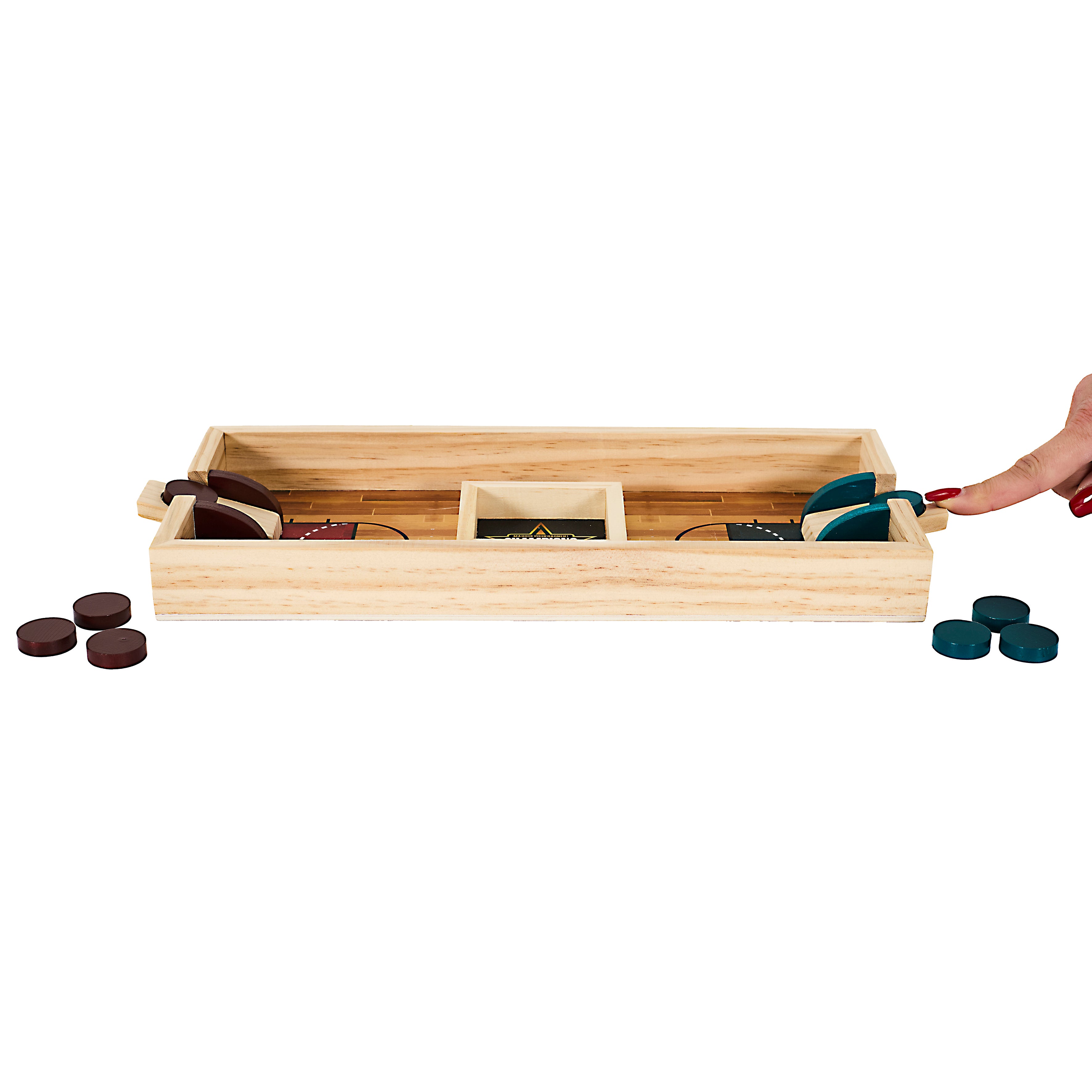 JEU DE LANCER DE JETONS EN BOIS