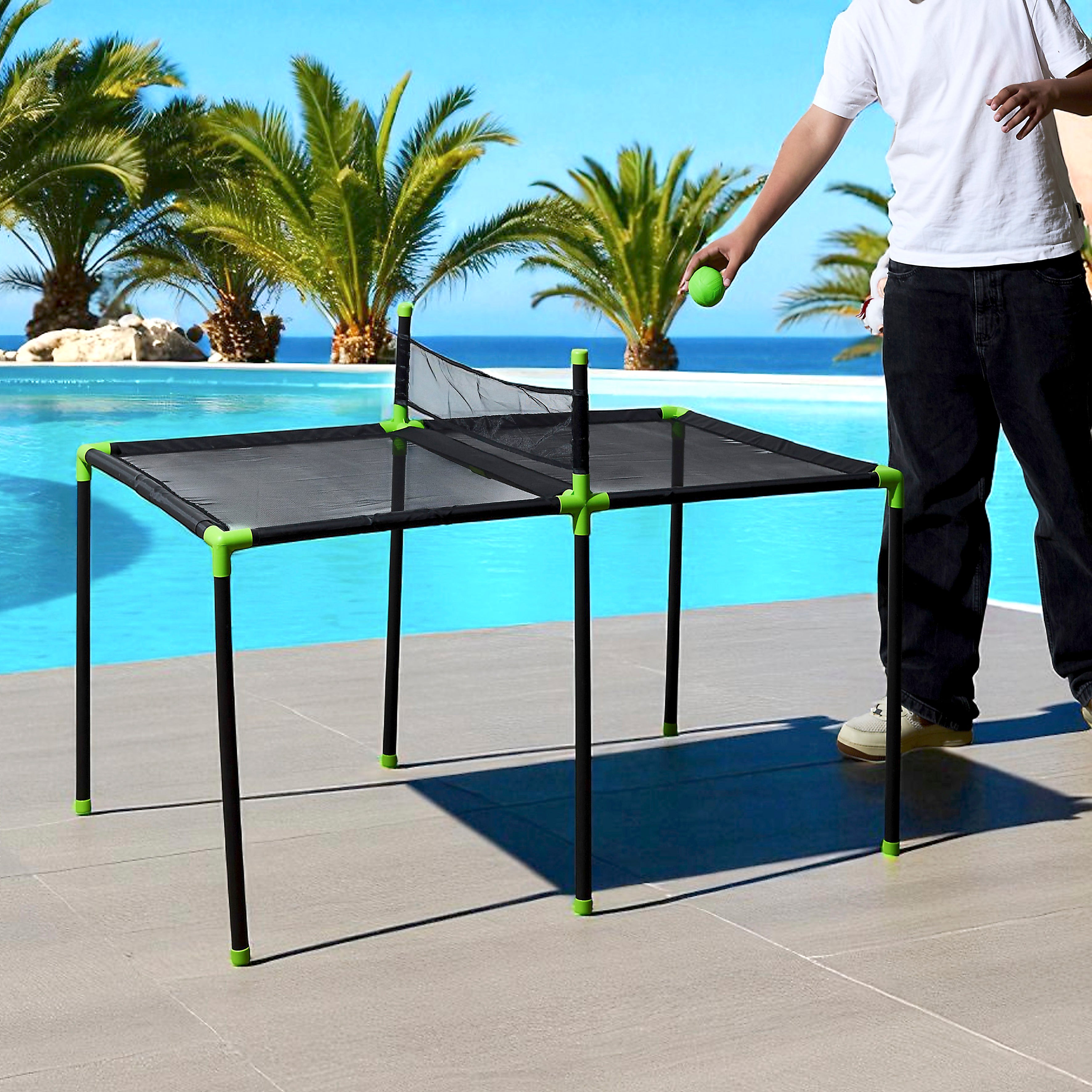 TABLE DE HAND PONG AVEC FILET