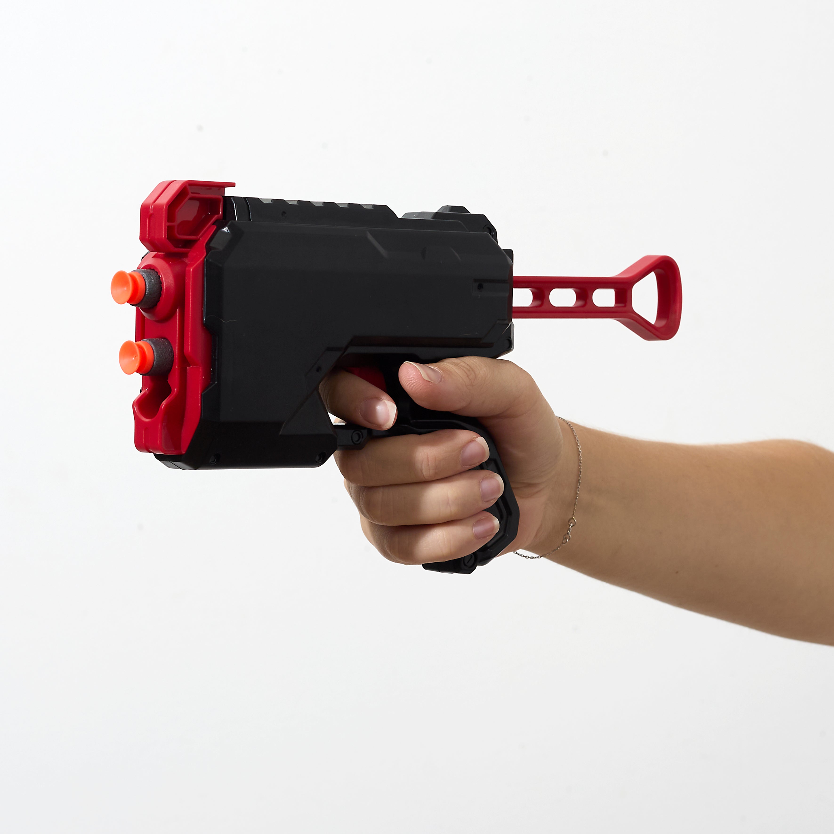 PISTOLET AVEC FLECHETTE EN MOUSSE X5