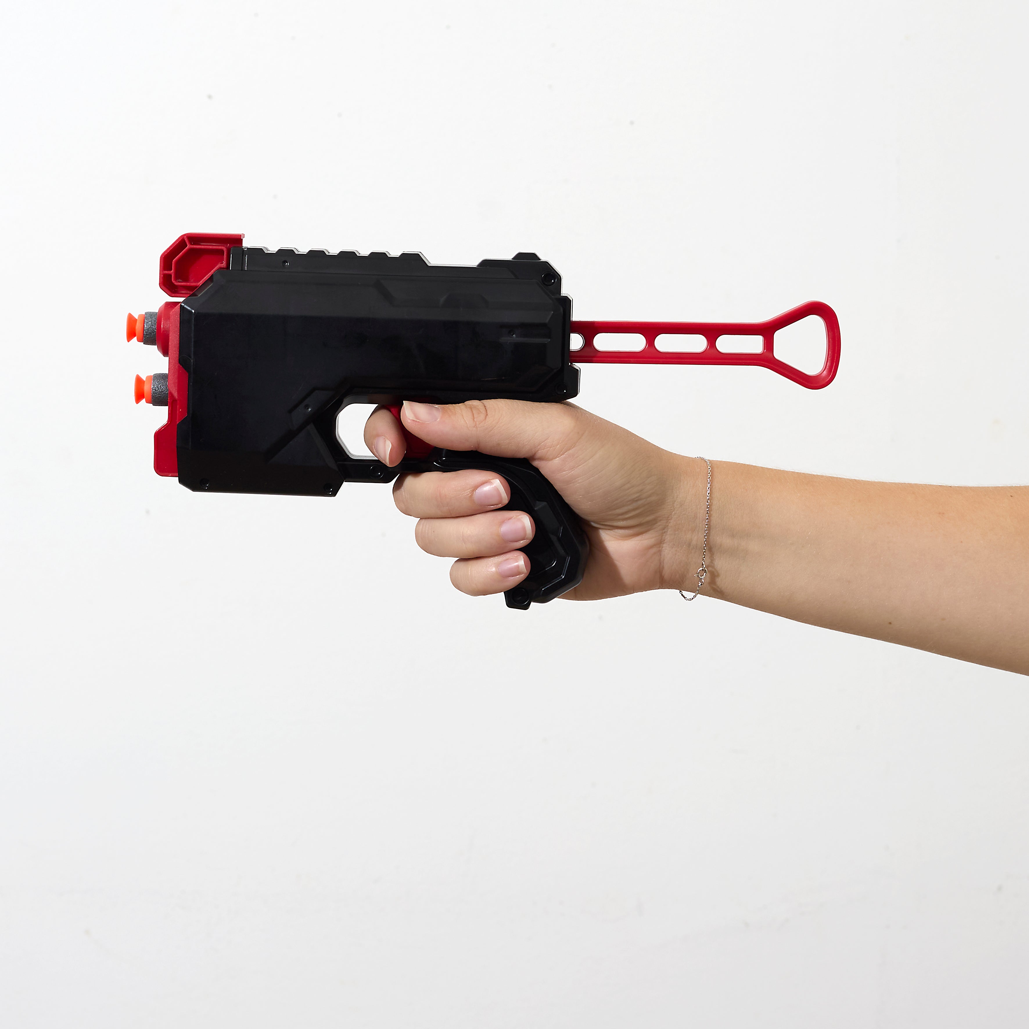 PISTOLET AVEC FLECHETTE EN MOUSSE X5