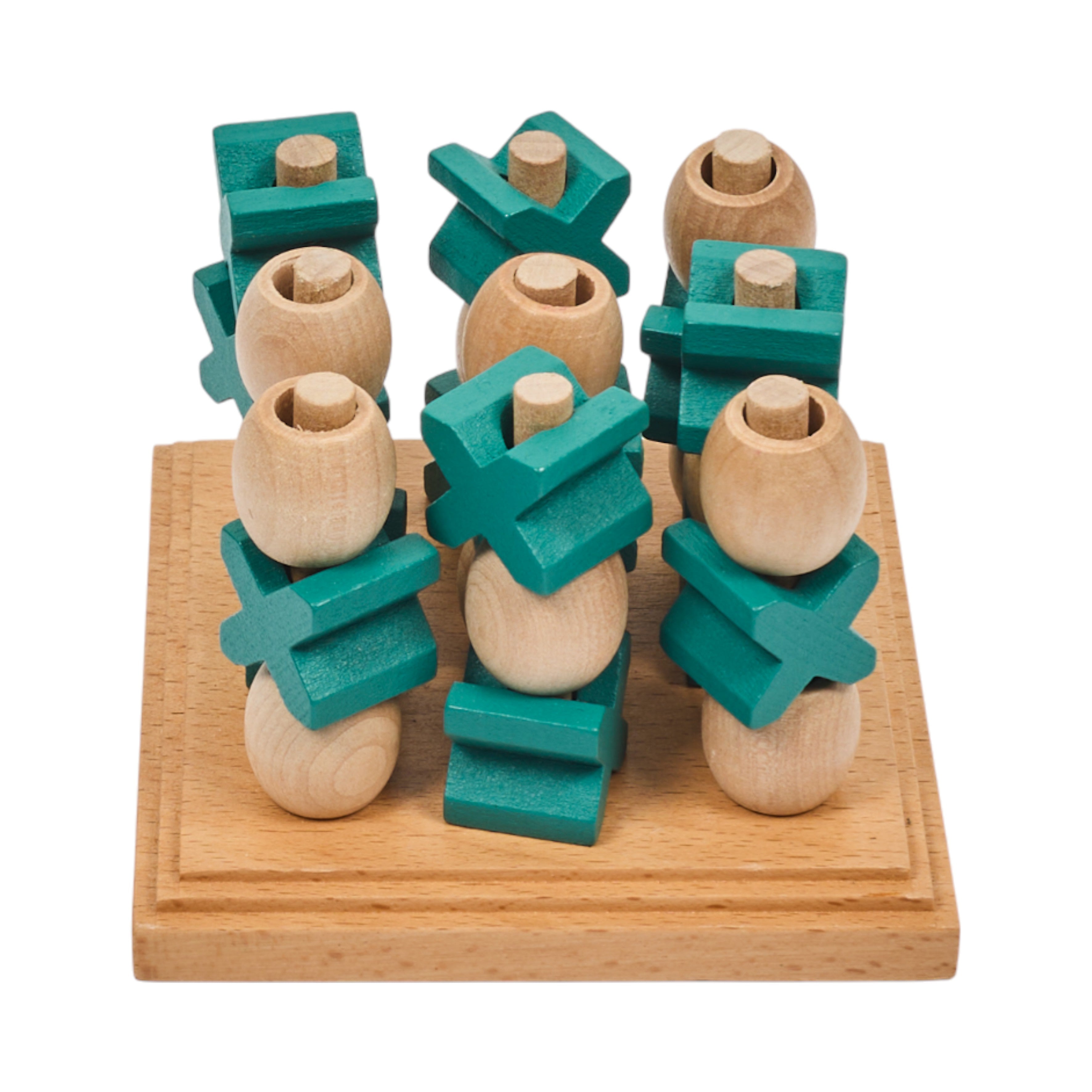 JEU DU TIC TAC TOE 3D EN BOIS