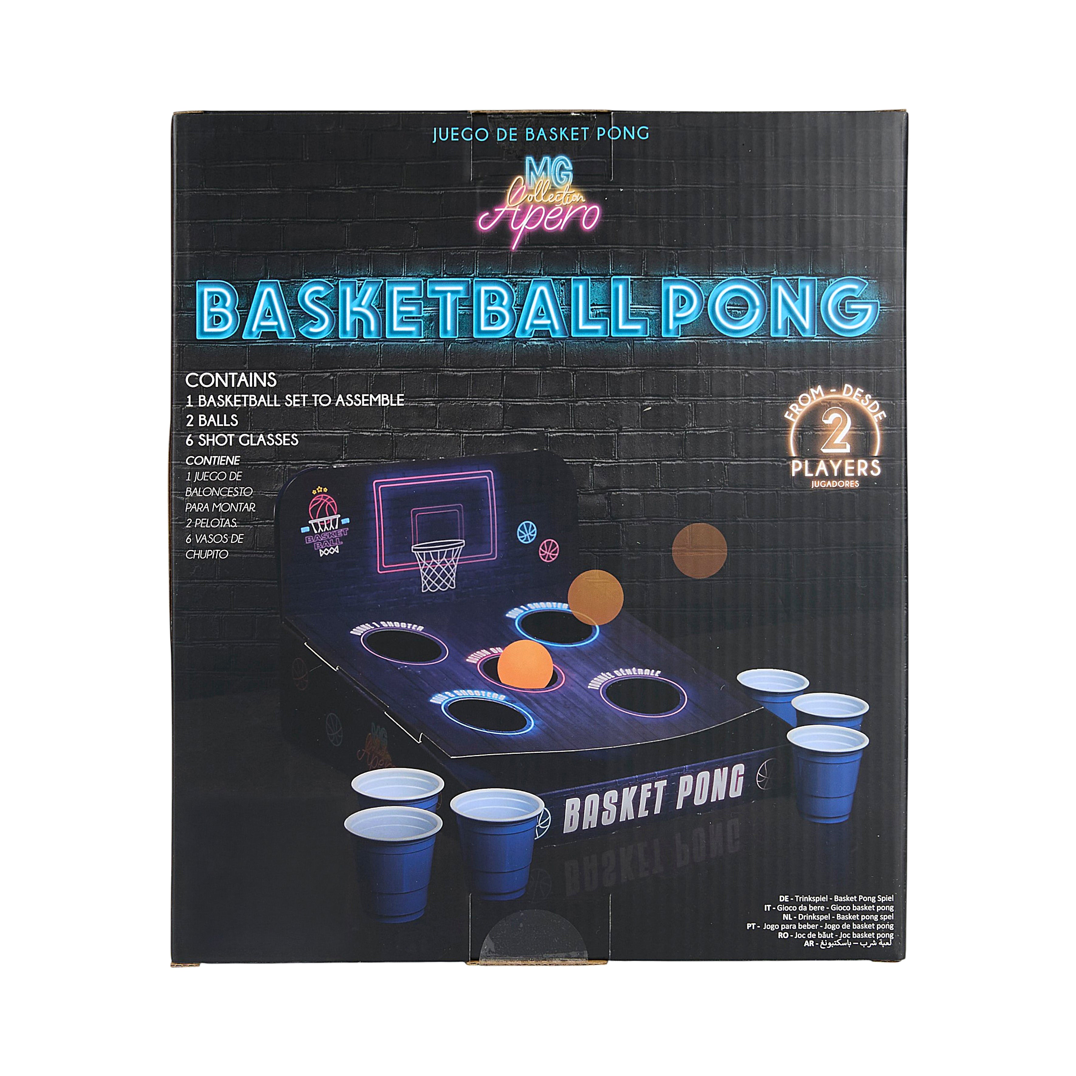 JEU A BOIRE BASKET PONG