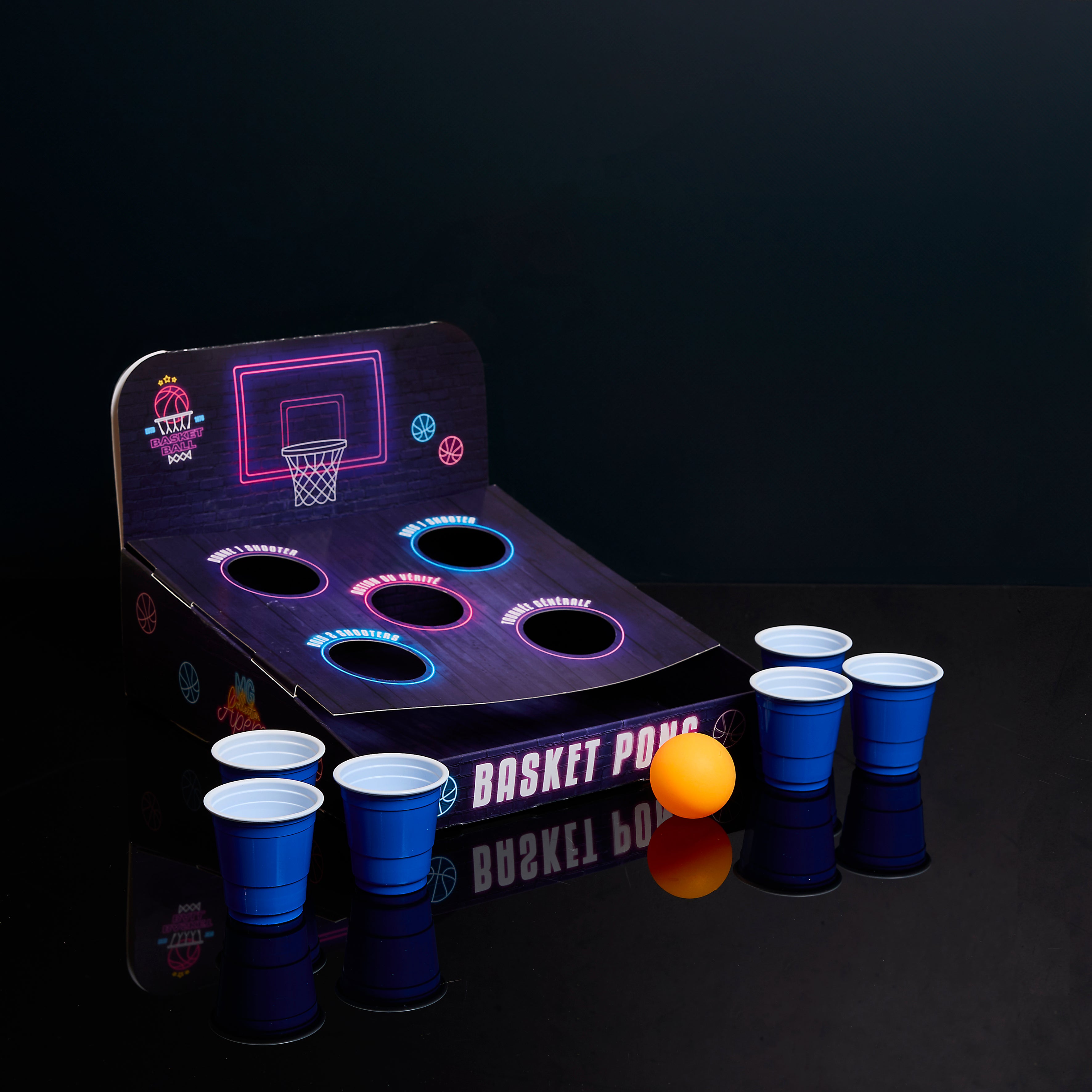 JEU A BOIRE BASKET PONG