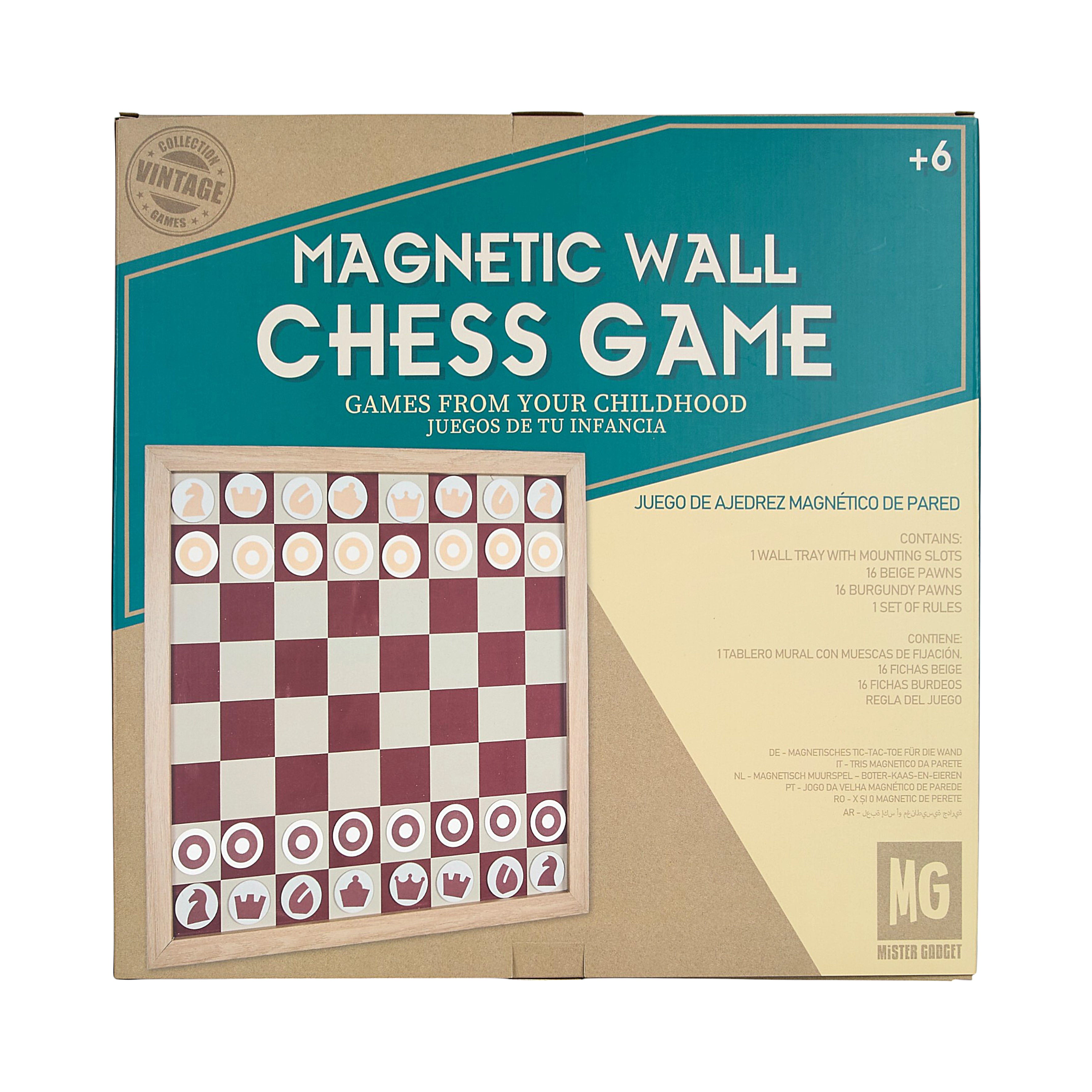 JEU D ECHECS MURAL EN BOIS