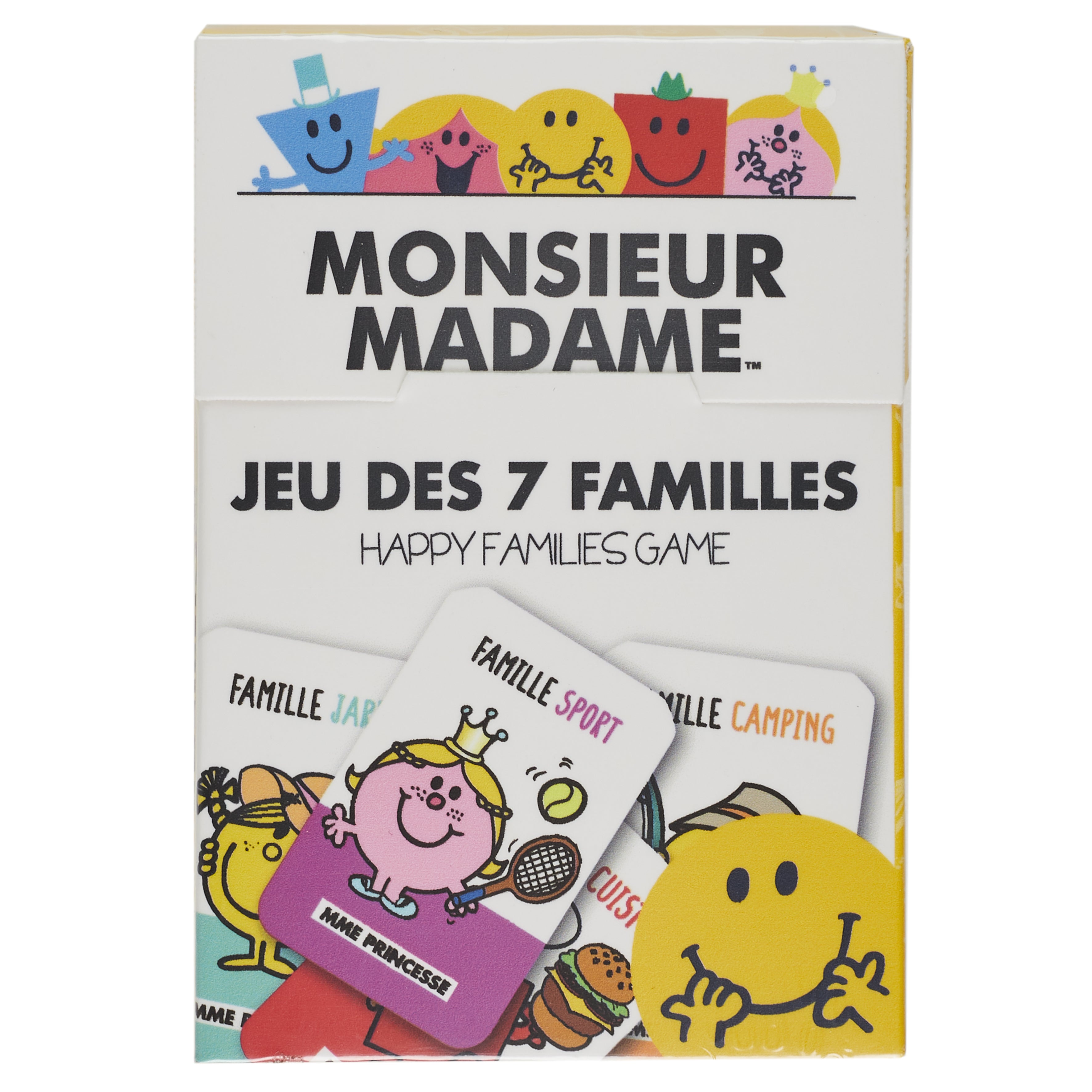 JEU DE 7 FAMILLES MR MME