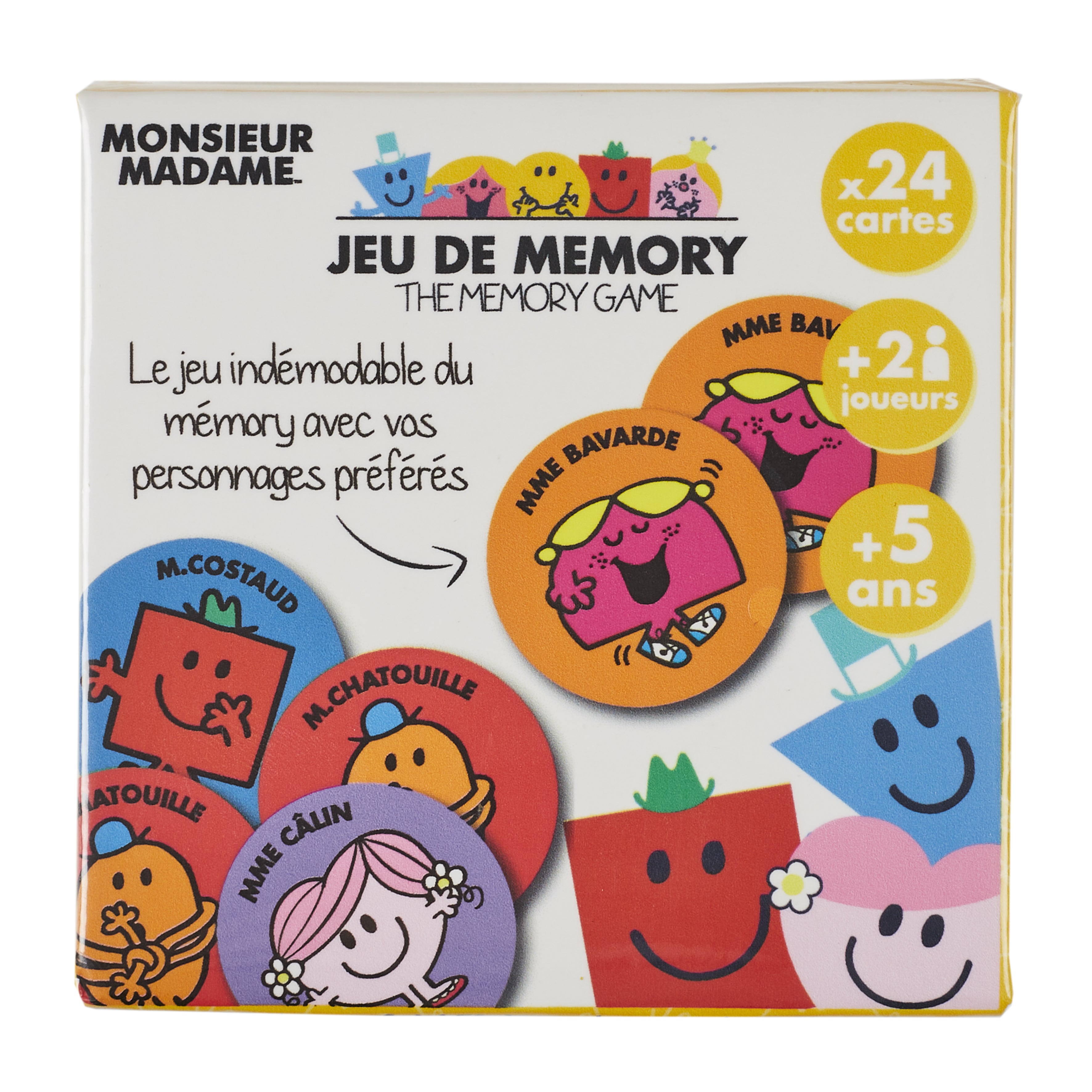 JEU DE MEMORY MR MME