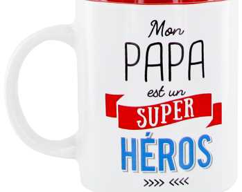 MUG PAPA EST UN SUPER HEROS