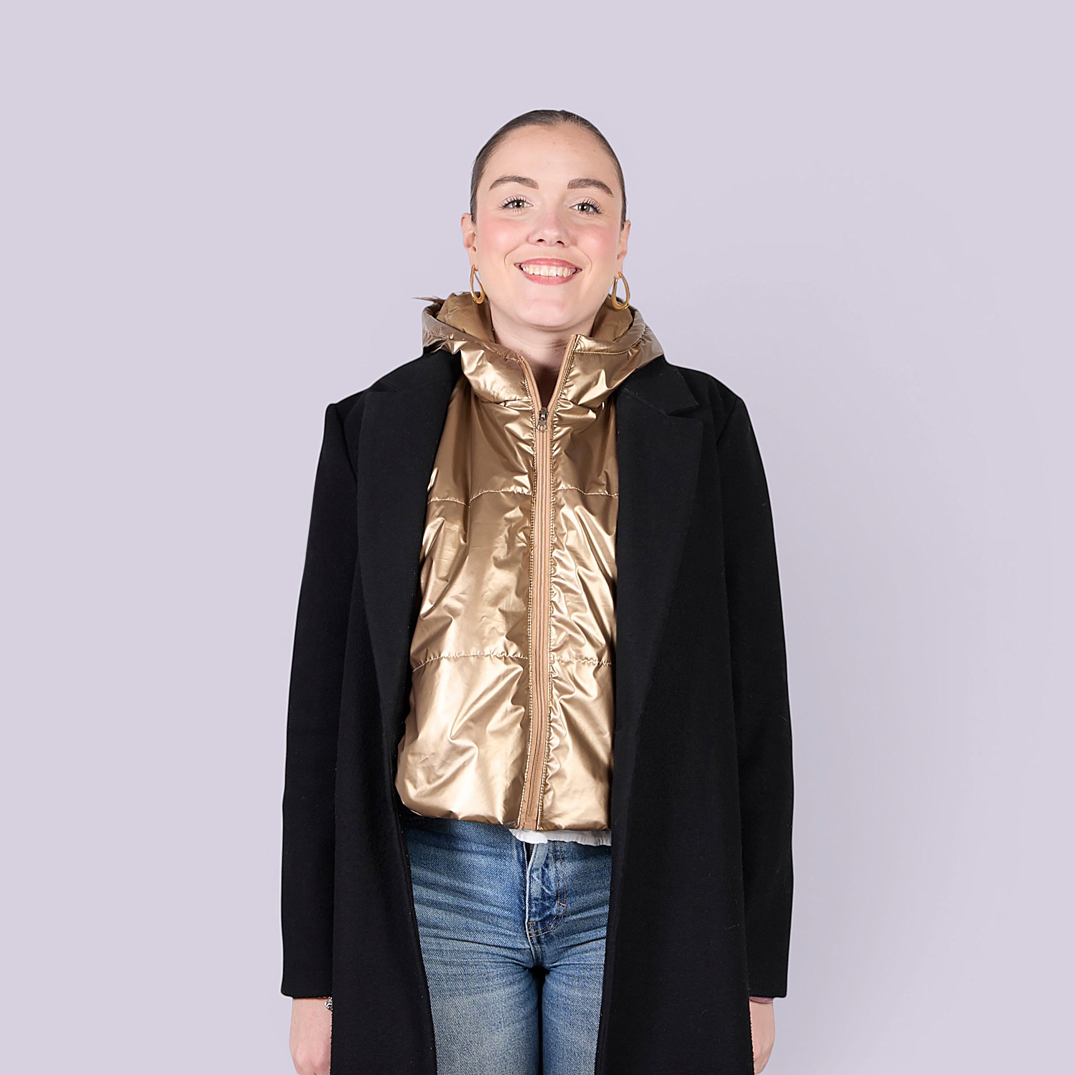 CAPUCHE DOUDOUNE BEIGE