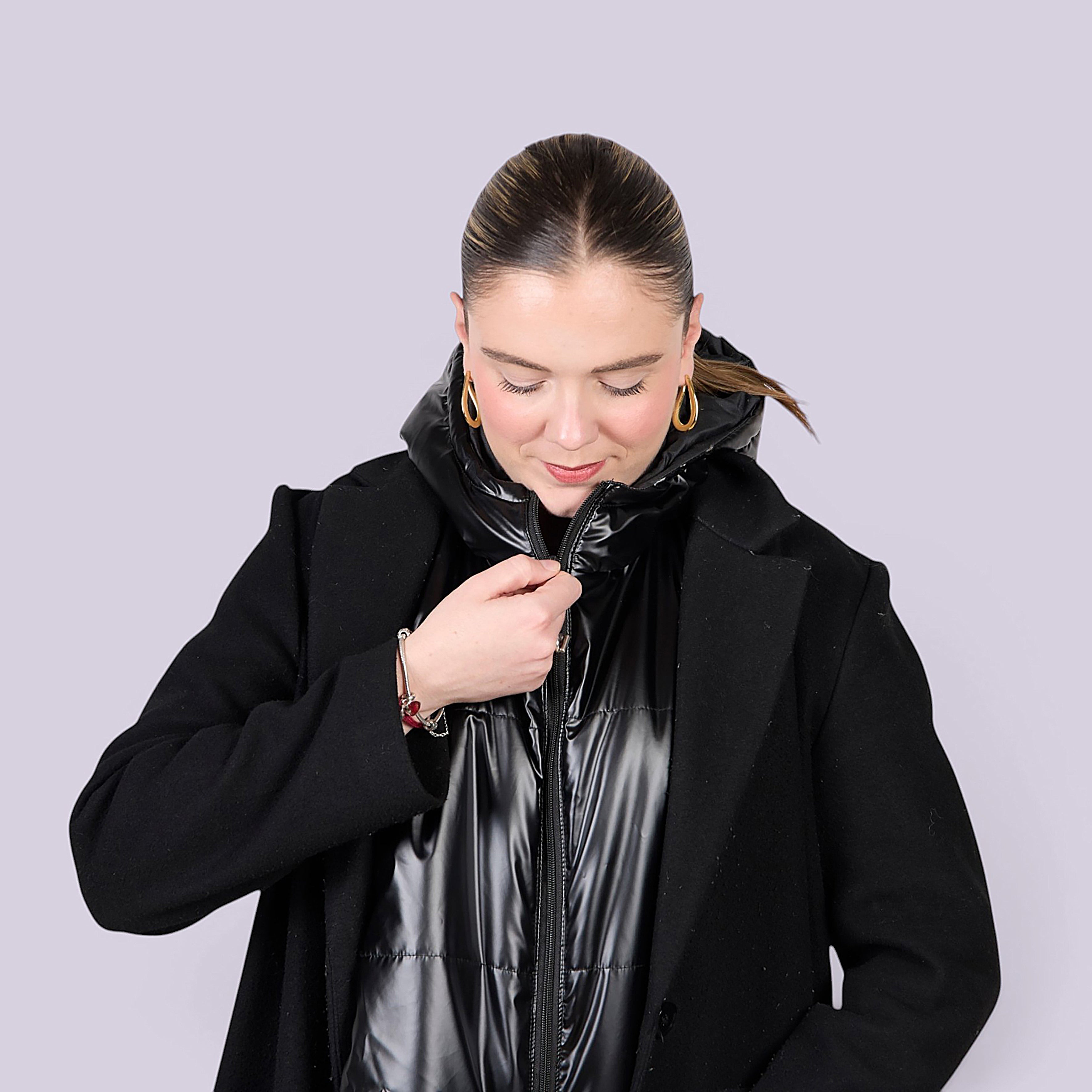 CAPUCHE DOUDOUNE NOIR